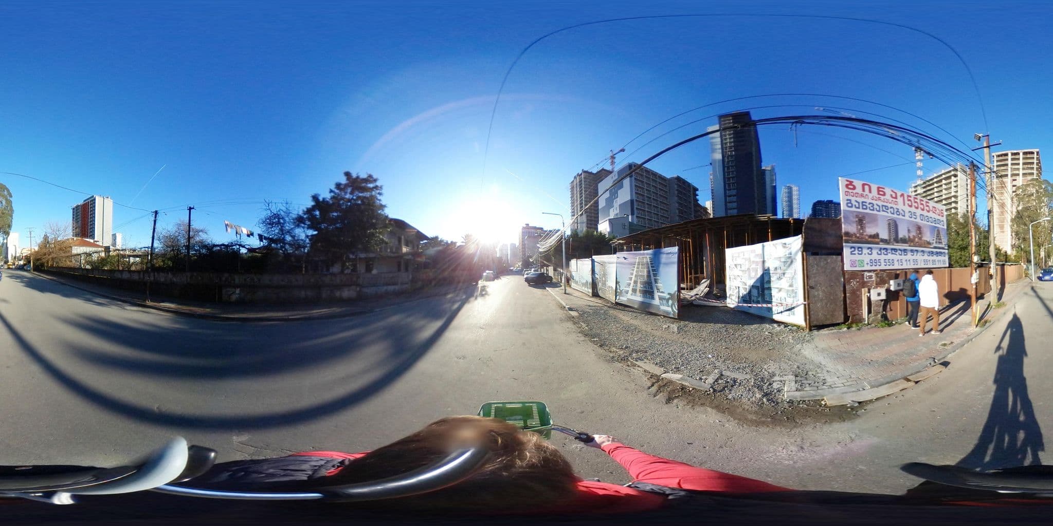 Street view near Freedom Hostel, Batumi — © emptychild (CC BY-SA · Mapillary)