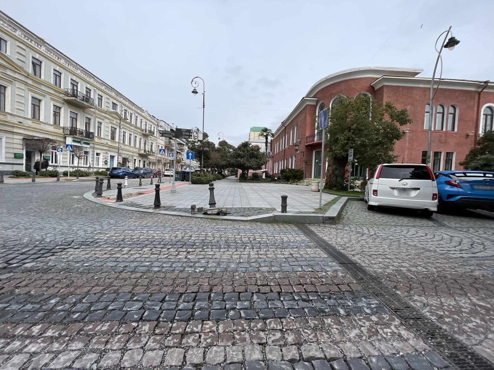 Street view near Mariinsky Apartmens & Hotel, Batumi — © egorka (CC BY-SA · Mapillary)