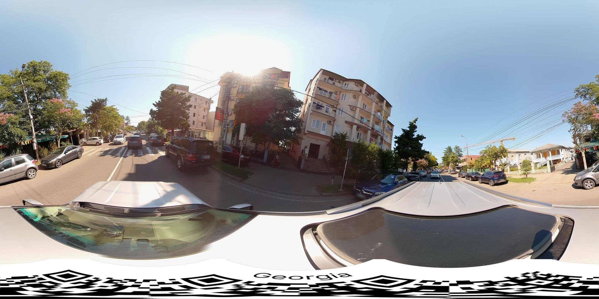 Street view near Hotel "Bon Appetit", Kobuleti — © bumbeishvili (CC BY-SA · Mapillary)