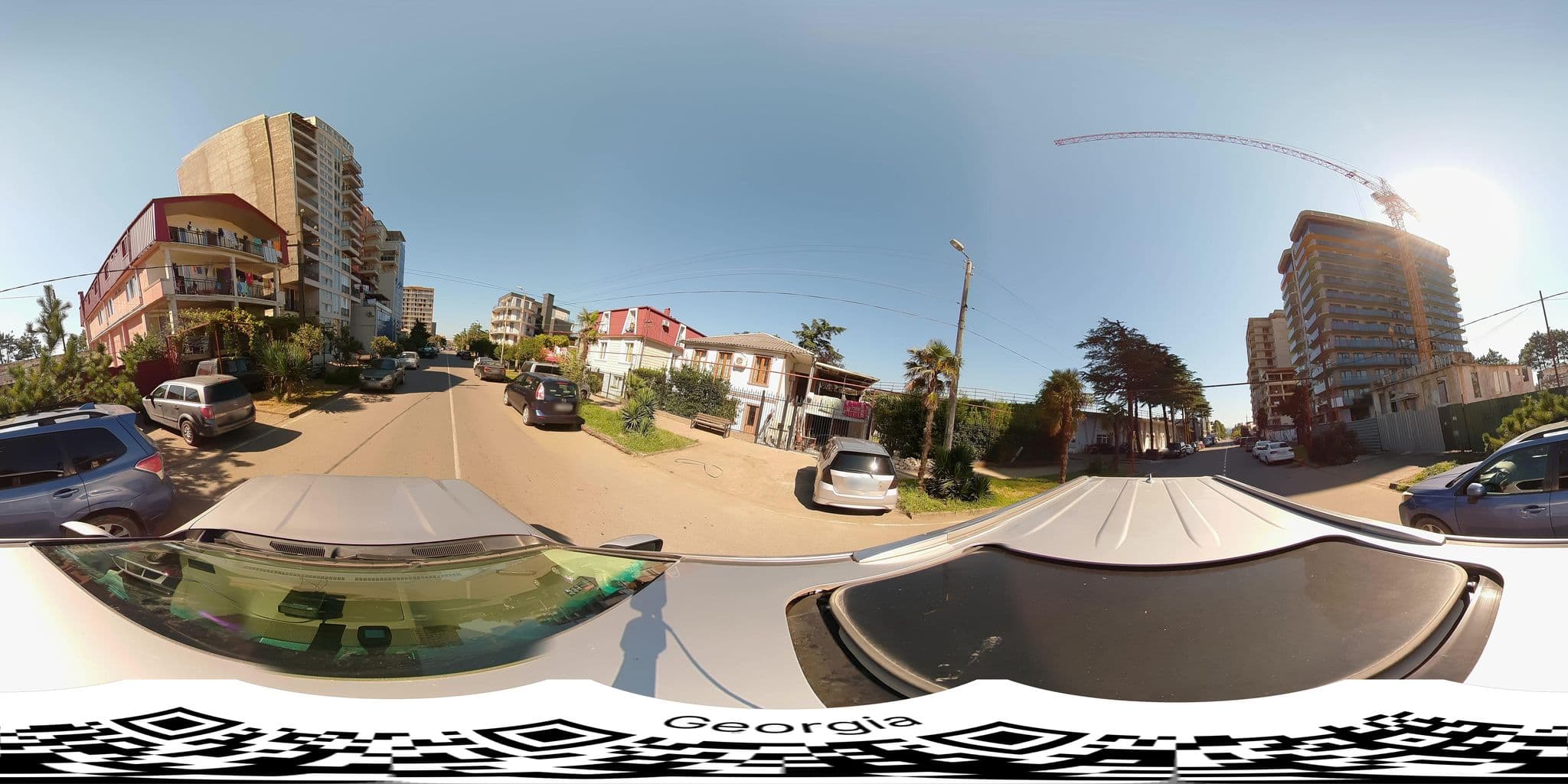 Street view near Hotel Friendship, Kobuleti — © bumbeishvili (CC BY-SA · Mapillary)
