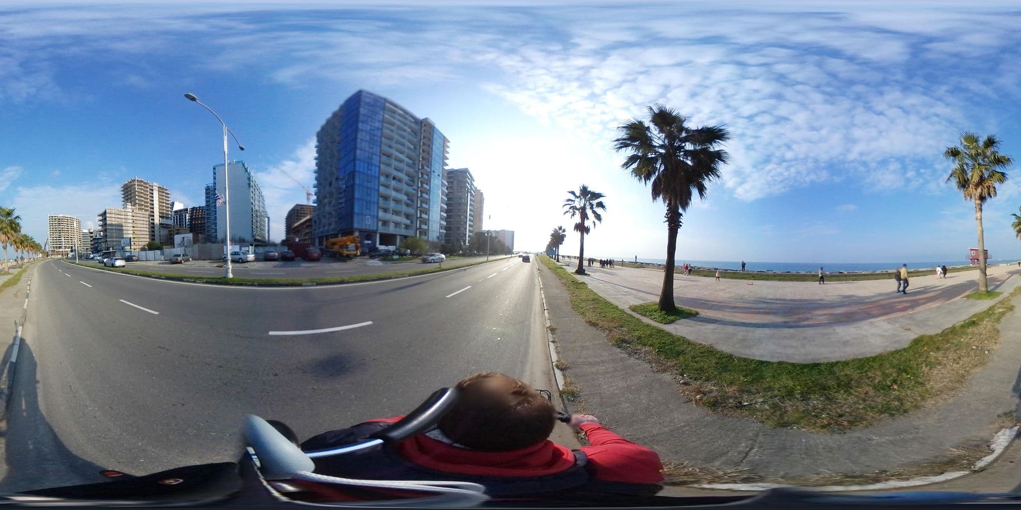 Street view near Hotel Blacksea, Batumi — © emptychild (CC BY-SA · Mapillary)