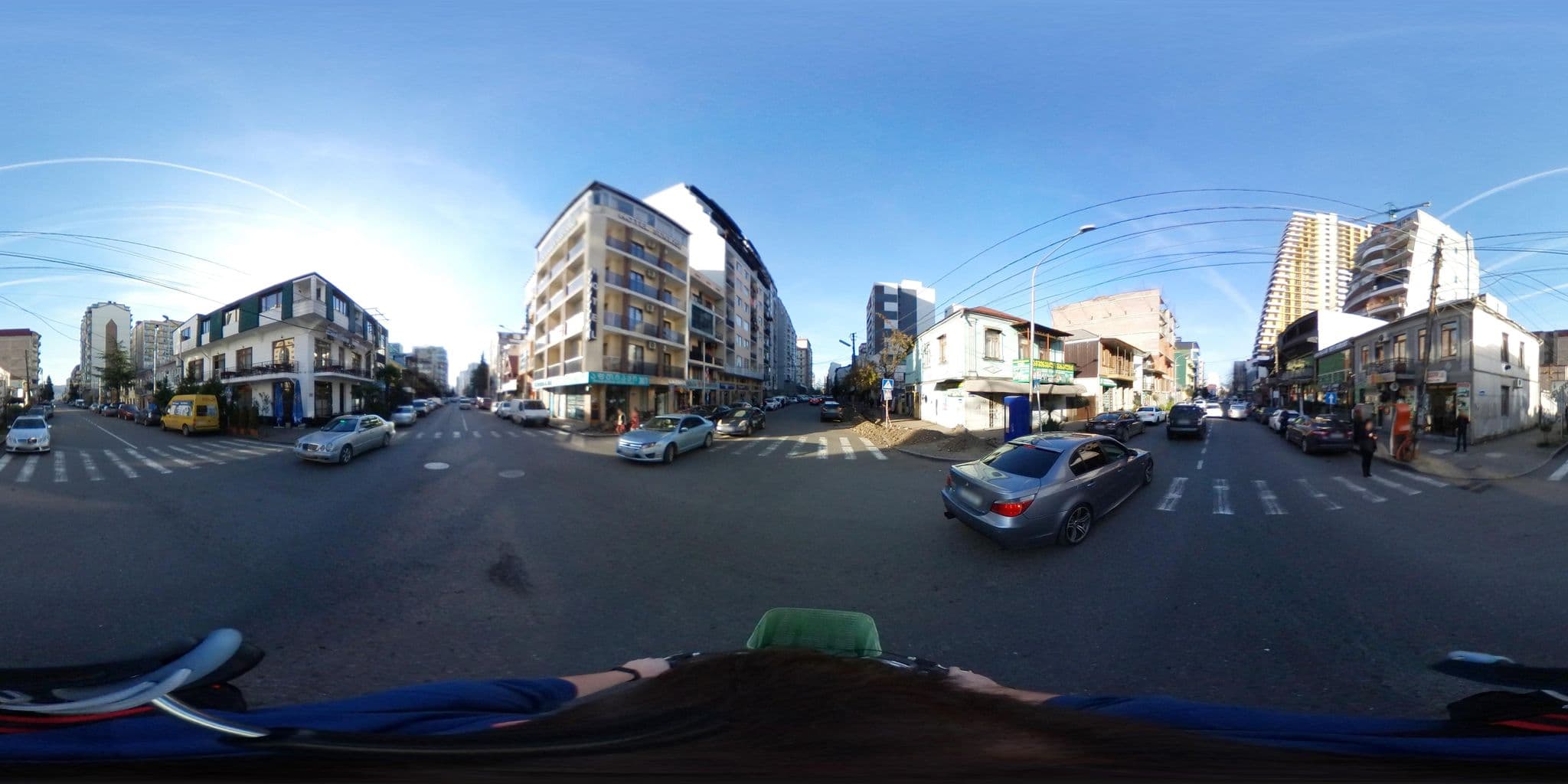 Street view near Blossom Hotel, Batumi — © emptychild (CC BY-SA · Mapillary)
