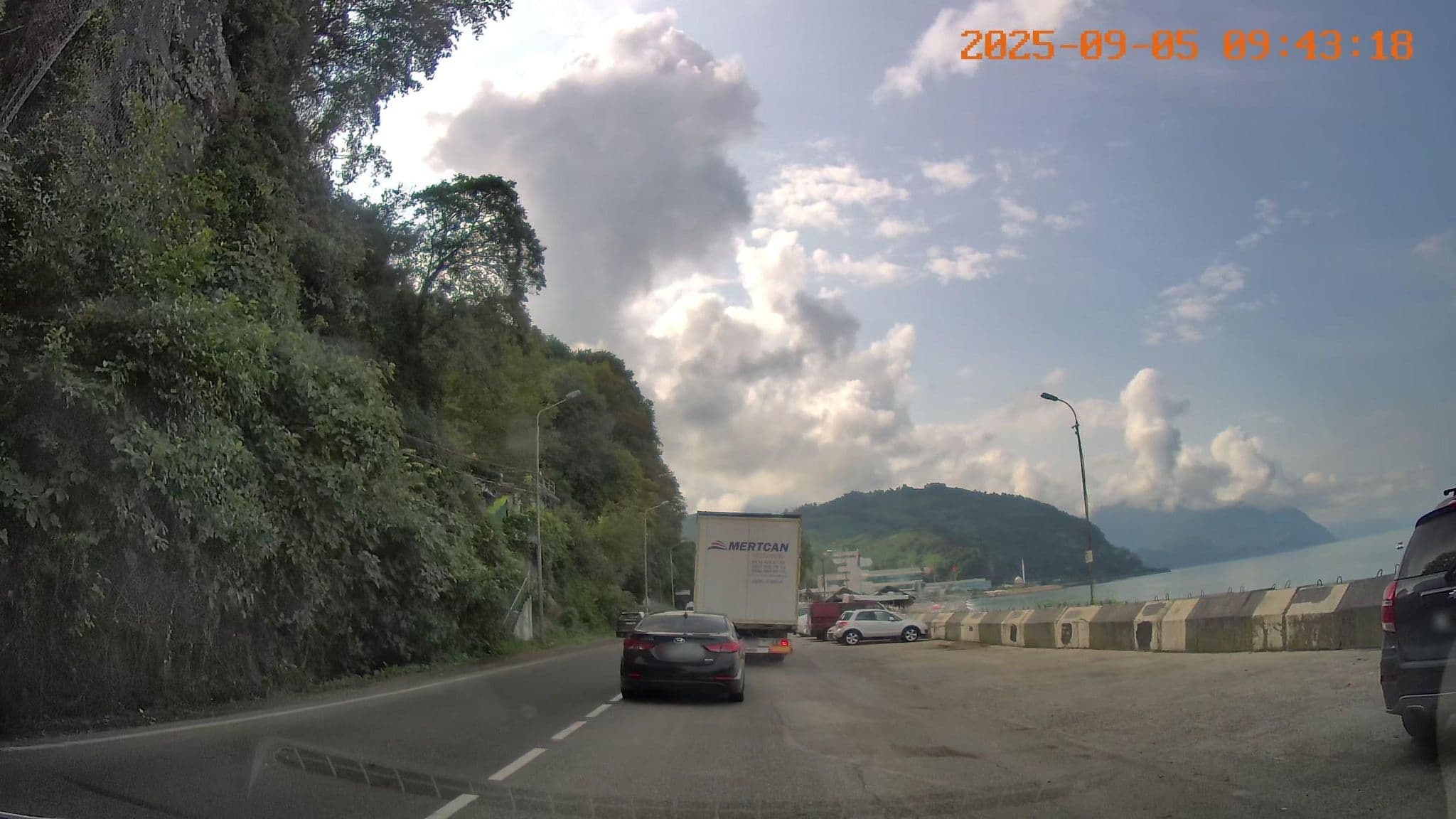Street view near SunRise Hotel Sarpi, Batumi — © bdgwl (CC BY-SA · Mapillary)