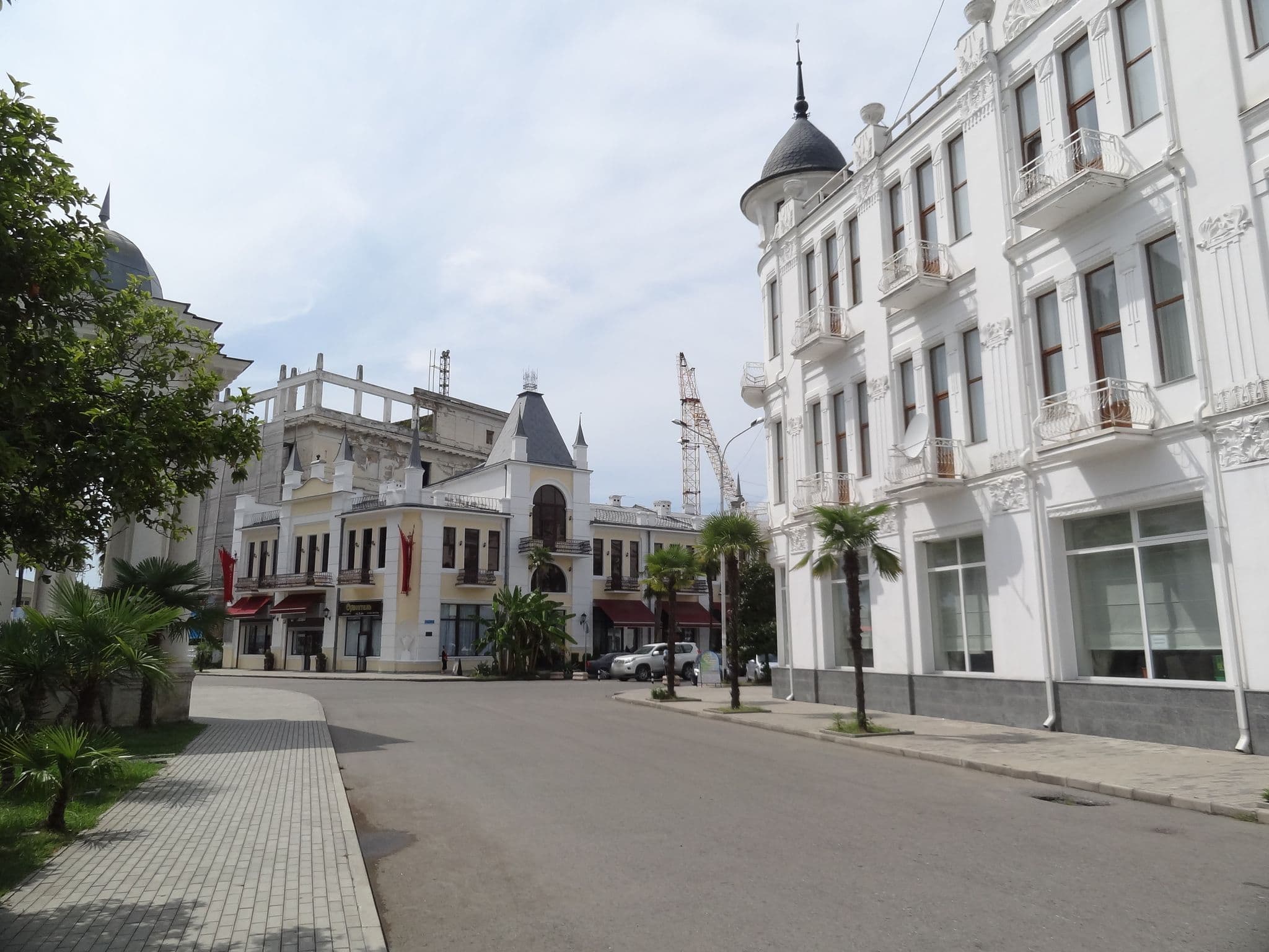 Street view near Гостиница Рица | სასტუმრო რიწა, Besleti — © putevodz (CC BY-SA · Mapillary)