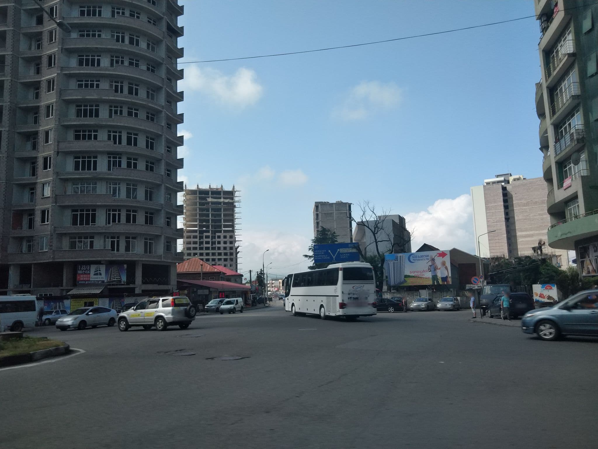 Street view near Bank Of Georgia, Batumi — © cvb (CC BY-SA · Mapillary)