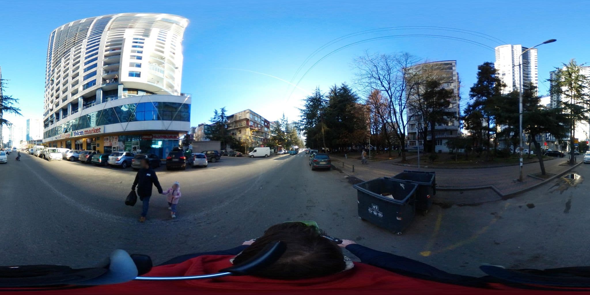 Street view near Pirosmani Mini Hotel, Batumi — © emptychild (CC BY-SA · Mapillary)
