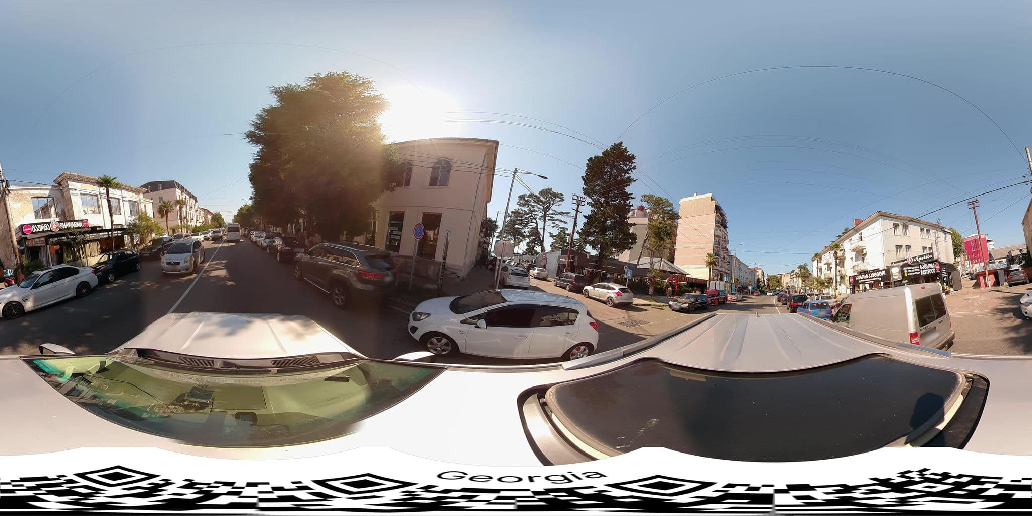 Street view near Hotel Black Sea, Kobuleti — © bumbeishvili (CC BY-SA · Mapillary)