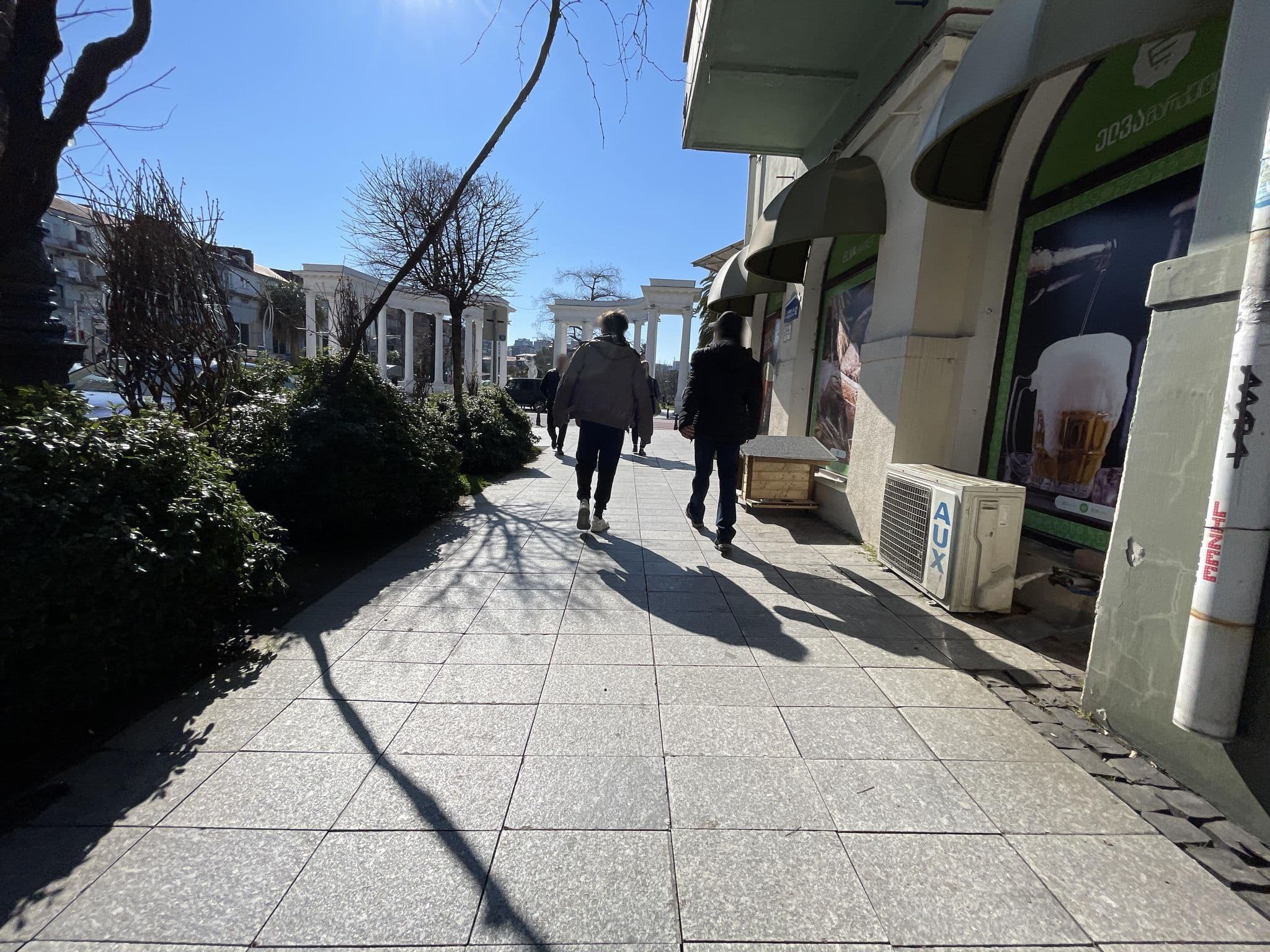 Street view near Hotel Tsereteli Batumi, Batumi — © egorka (CC BY-SA · Mapillary)