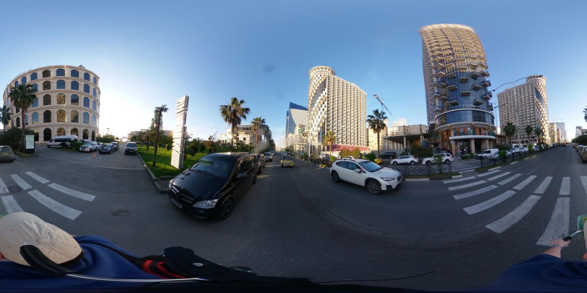 Street view near Grand Royal ApartHotel, Batumi — © emptychild (CC BY-SA · Mapillary)