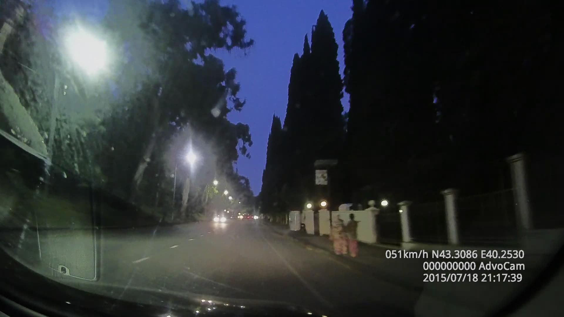 Street view near Гагра. Сагаторий Челюскинцев, Gagra — © gap (CC BY-SA · Mapillary)