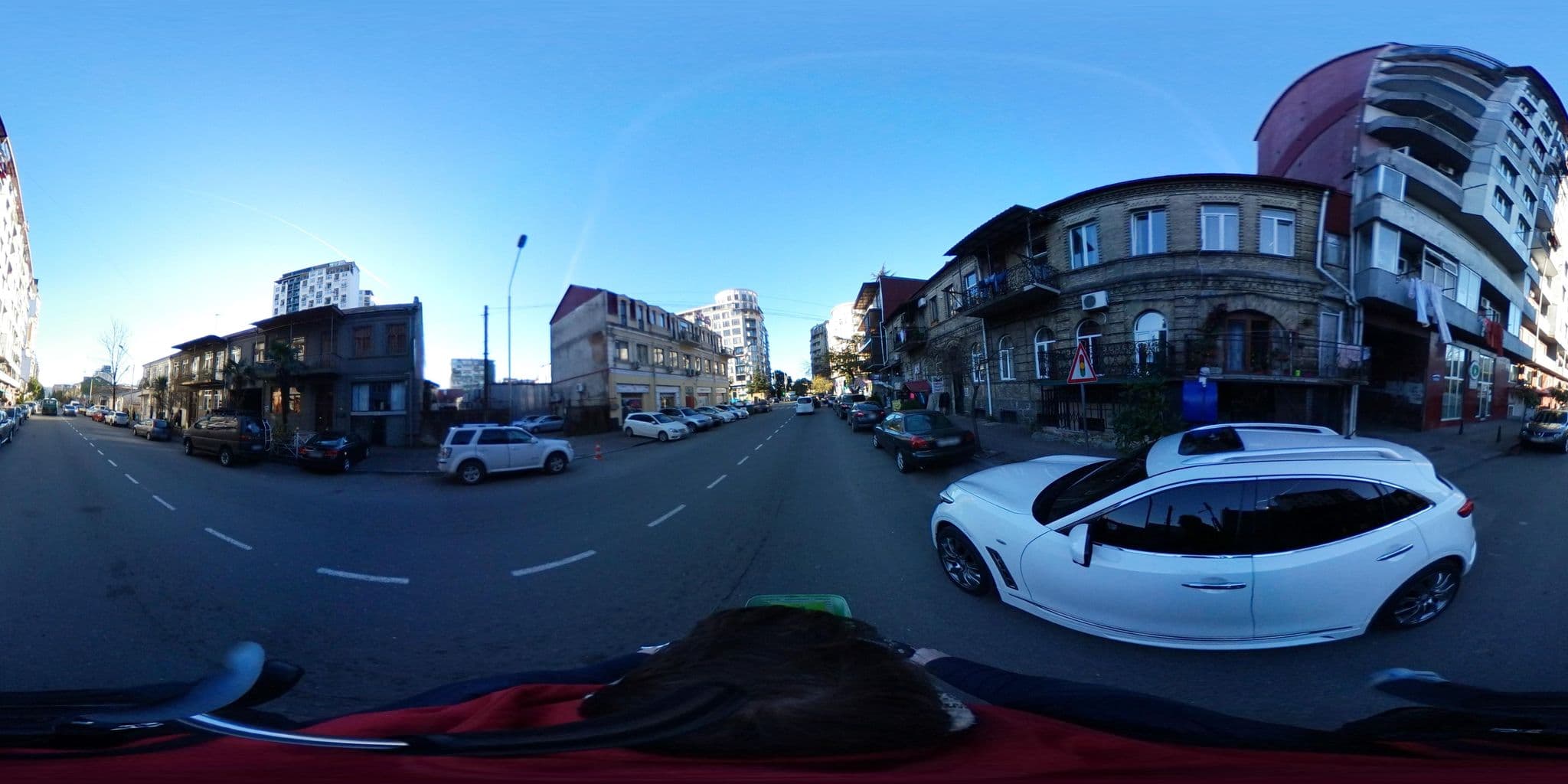 Street view near Palm Hotel, Batumi — © emptychild (CC BY-SA · Mapillary)