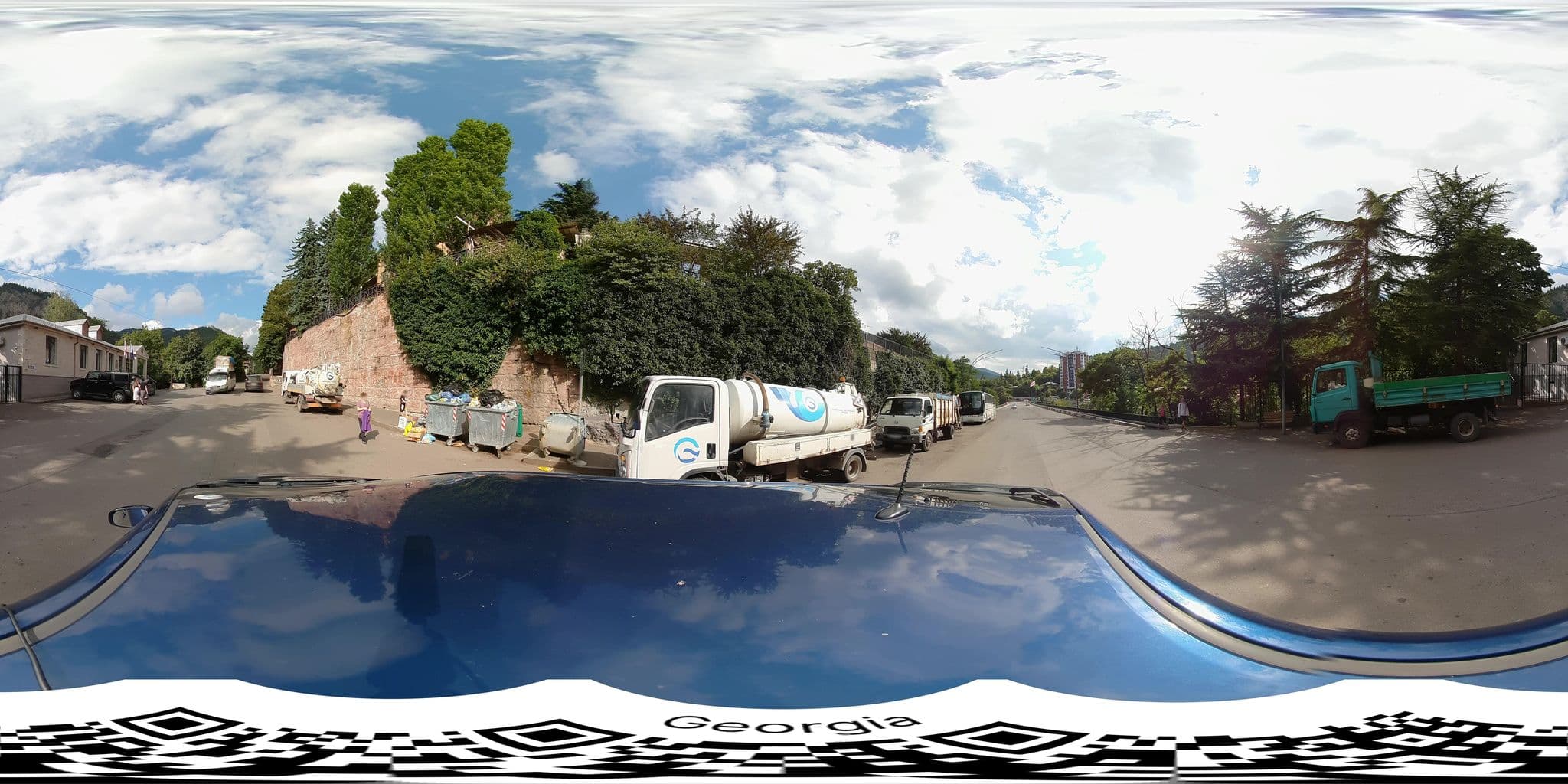 Street view near Polifonia Inn Borjomi, Borjomi — © bumbeishvili (CC BY-SA · Mapillary)