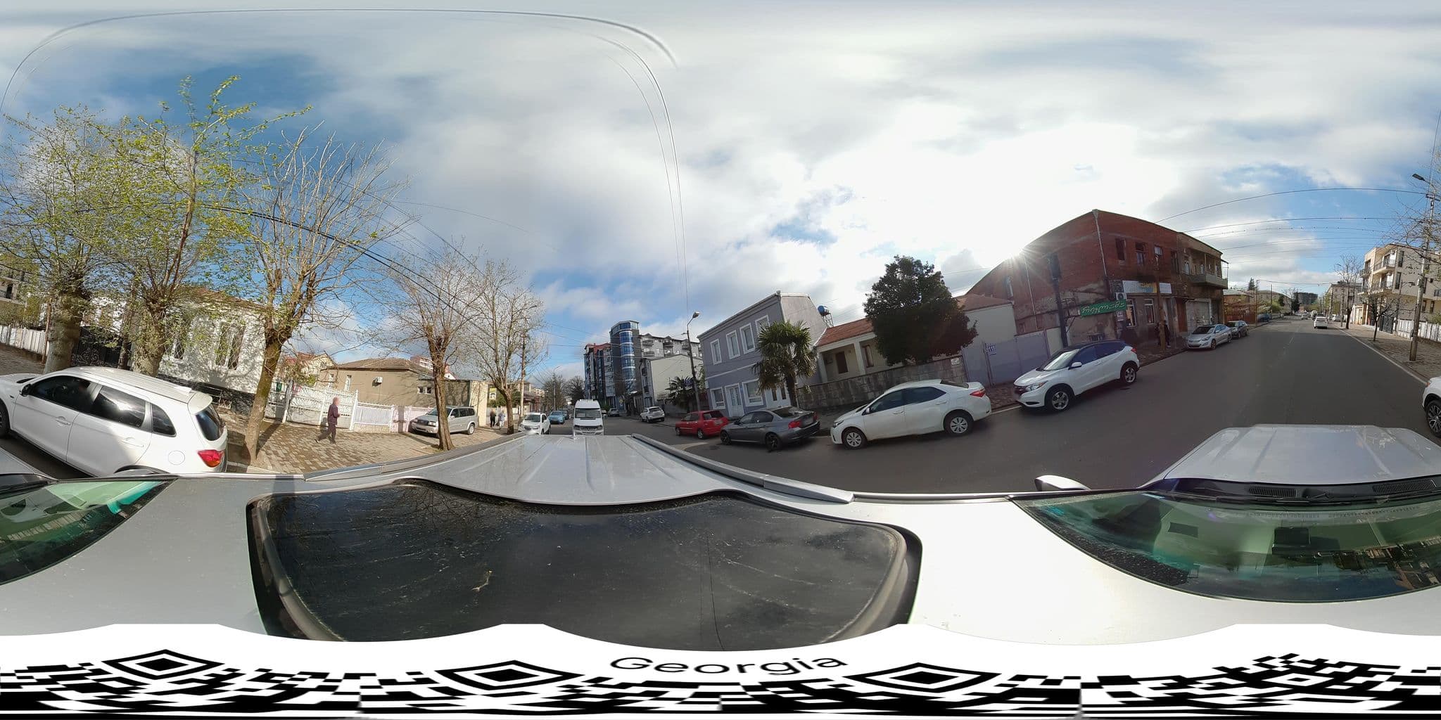 Street view near 114 Tsereteli Street, Kutaisi — © bumbeishvili (CC BY-SA · Mapillary)
