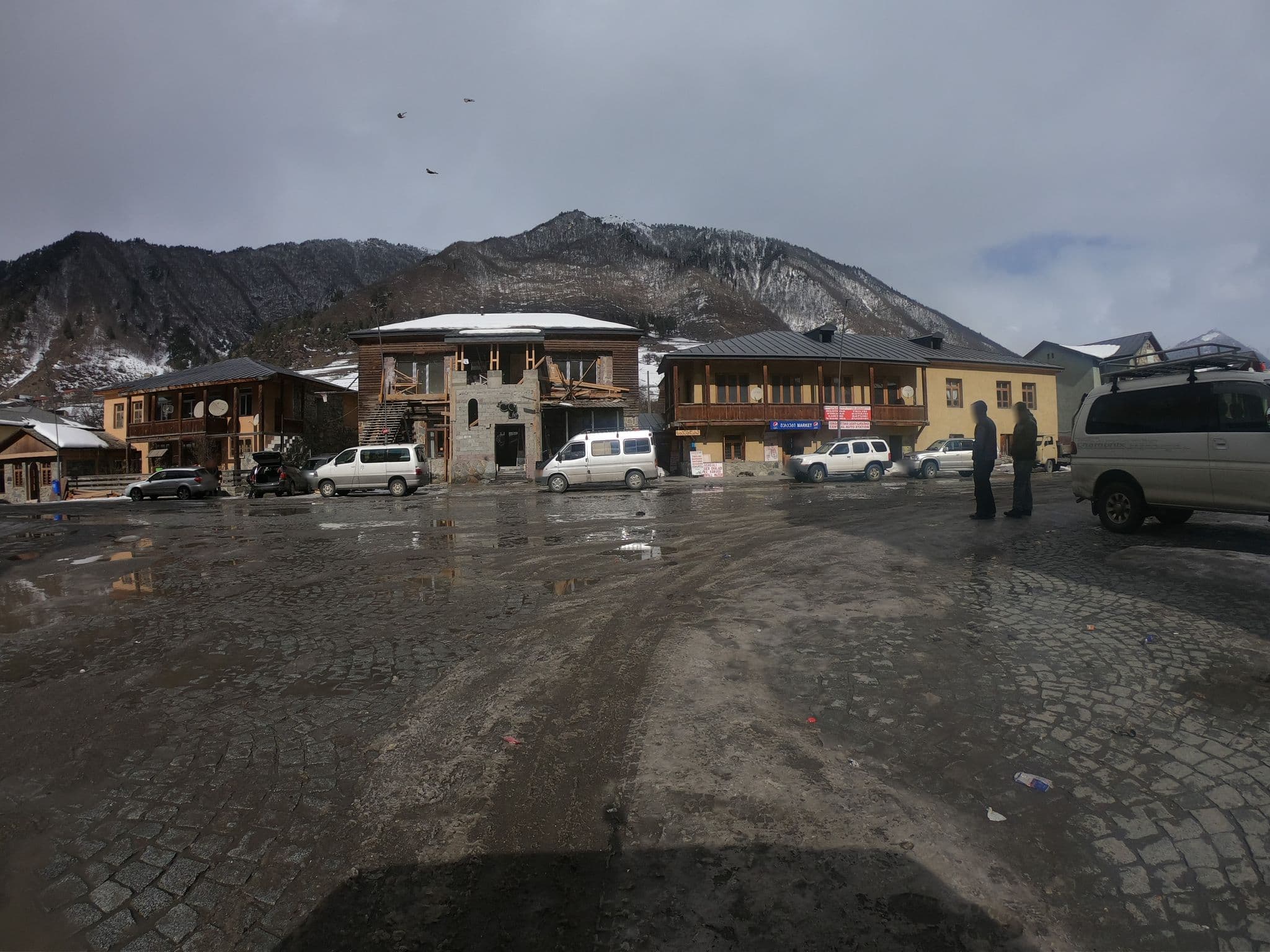 Street view near Hotel Mestia, Mestia — © eneerhut (CC BY-SA · Mapillary)