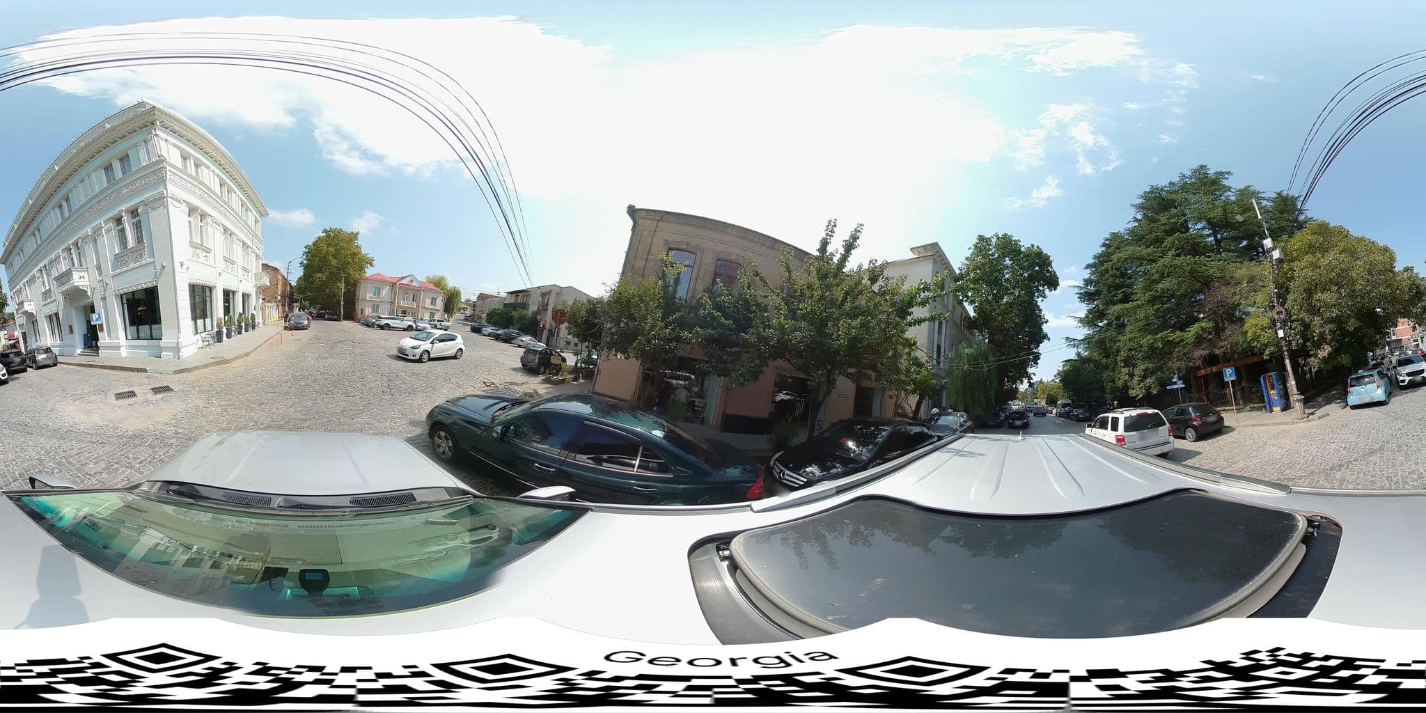 Street view near Newport Hotel, Kutaisi — © bumbeishvili (CC BY-SA · Mapillary)