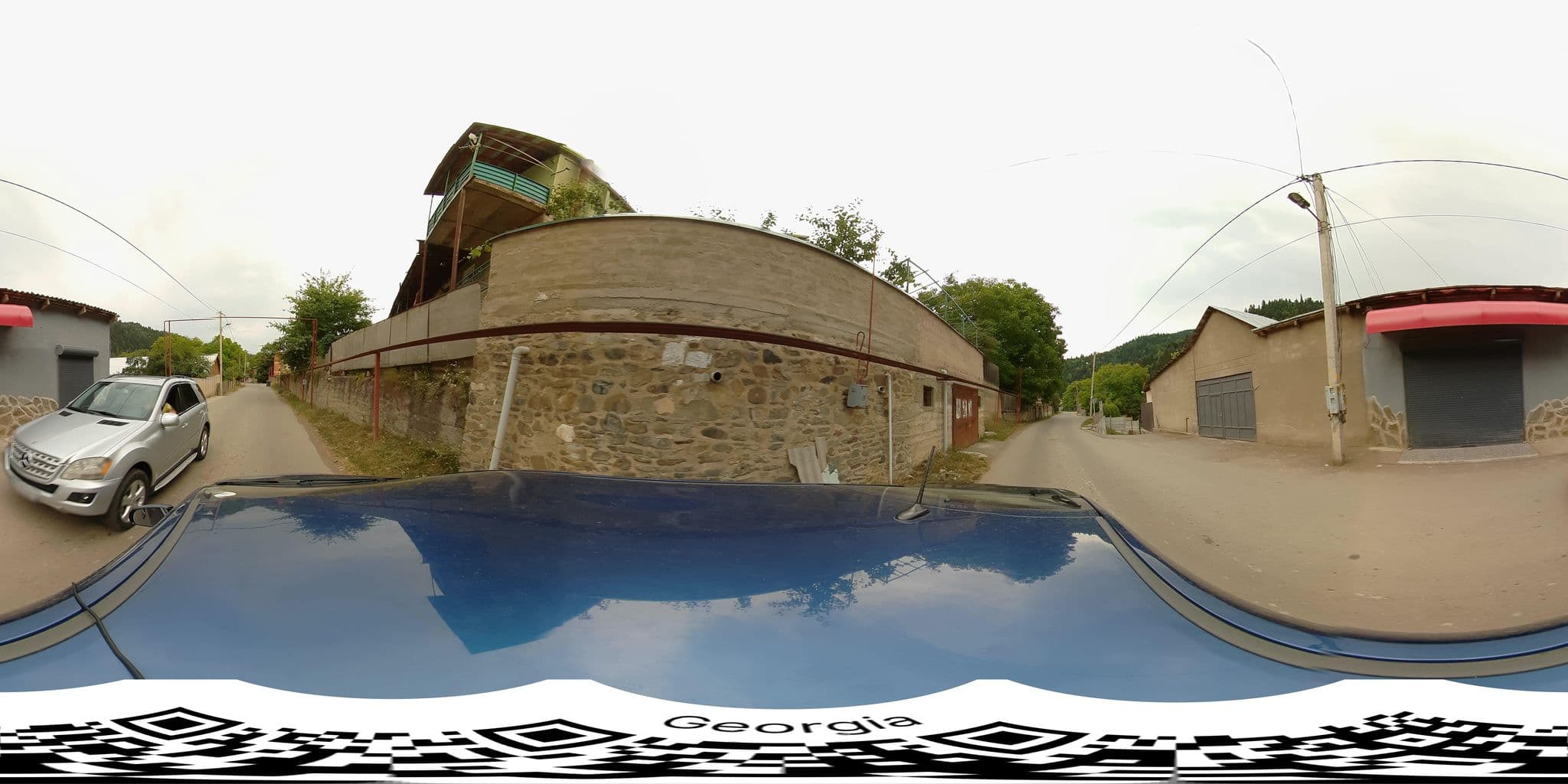 Street view near Tsagveri, Guesthouse, Bakuriani — © bumbeishvili (CC BY-SA · Mapillary)