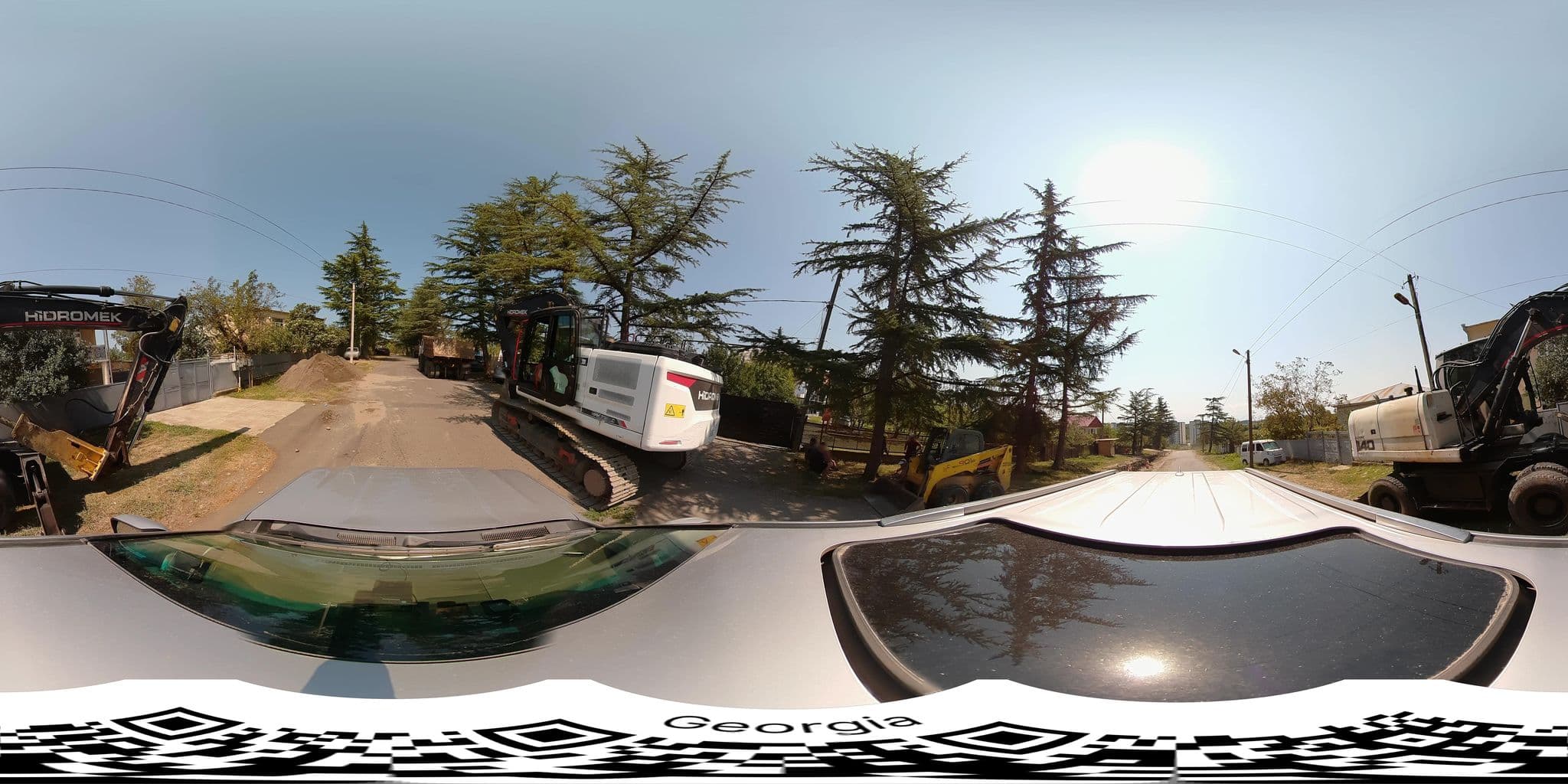 Street view near Temuri's Guesthouse, Tsqaltubo — © bumbeishvili (CC BY-SA · Mapillary)