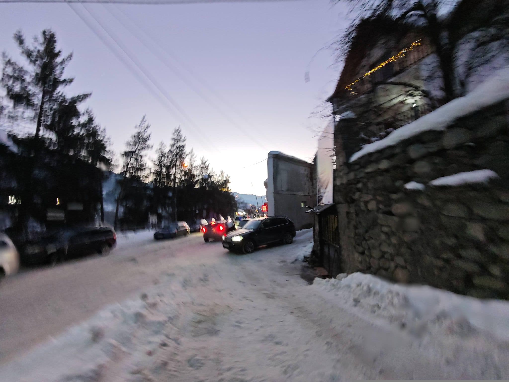 Street view near Hotel Amirani, Mestia — © emptychild (CC BY-SA · Mapillary)