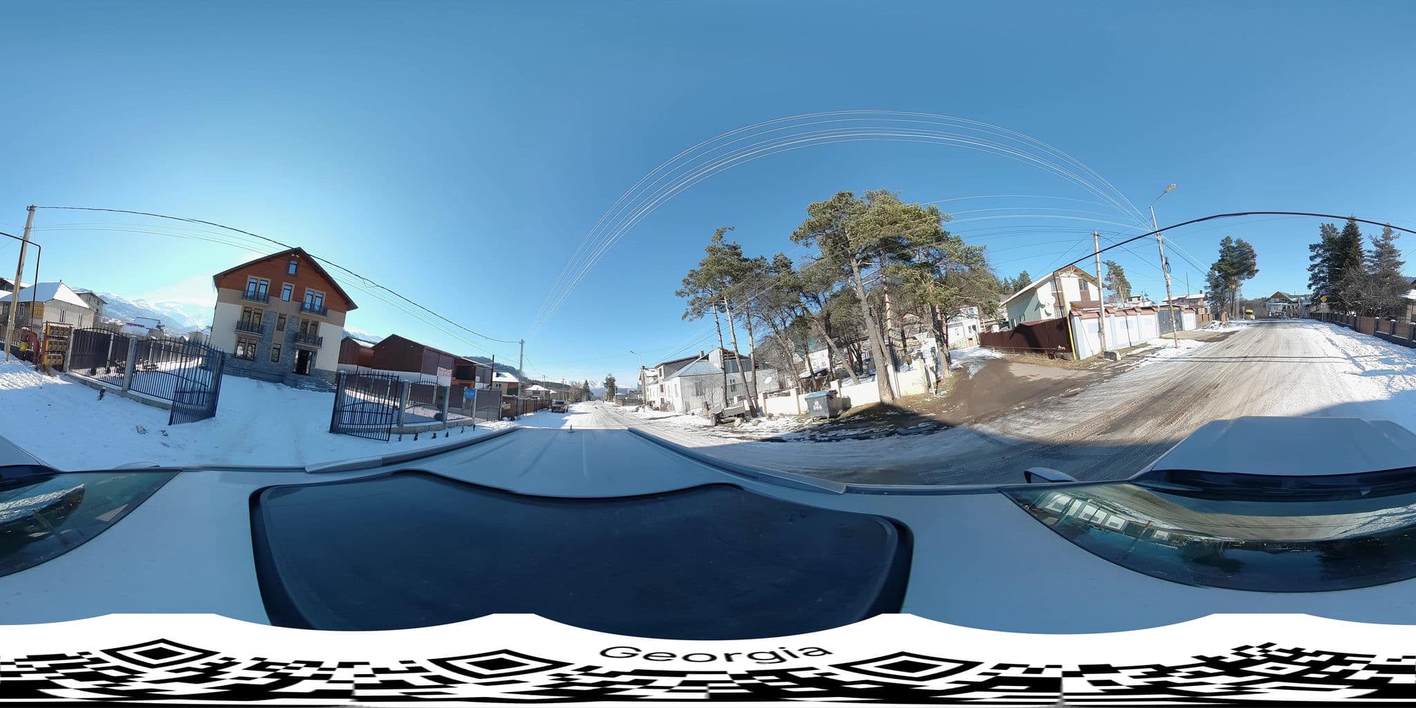 Street view near Bakuriani, Hotel Viktoria, Bakuriani — © bumbeishvili (CC BY-SA · Mapillary)