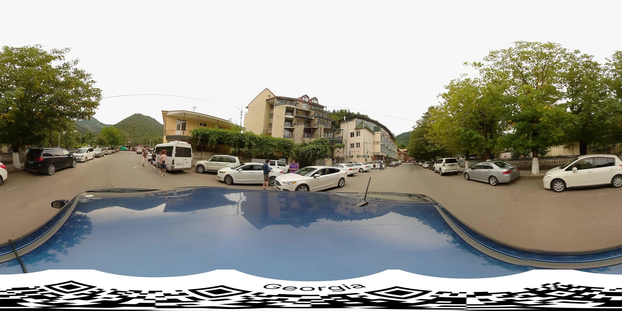 Street view near Paradise Borjomi Hotel, Borjomi — © bumbeishvili (CC BY-SA · Mapillary)