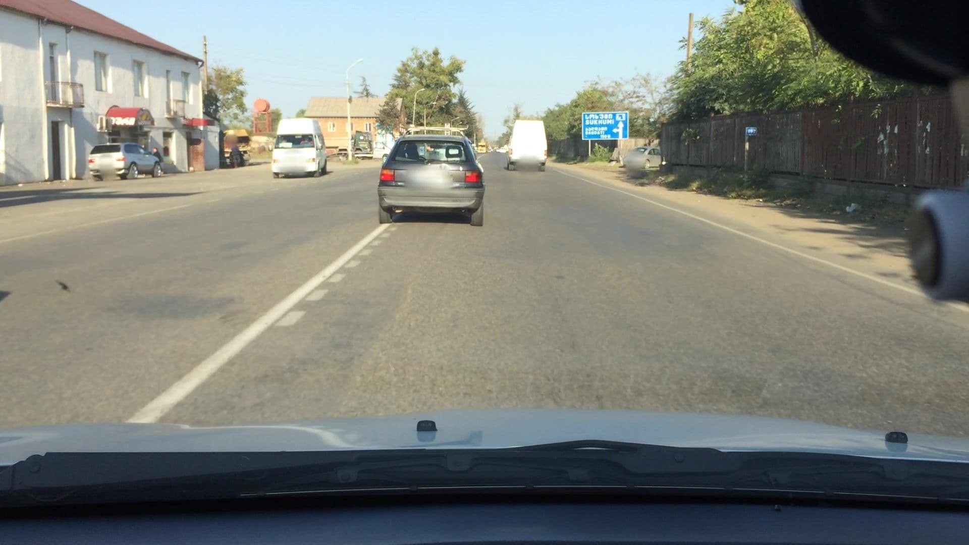 Street view near Hotel Farnavazi | სასტუმტო ფარნავაზი, Zestaponi — © lvl5 (CC BY-SA · Mapillary)