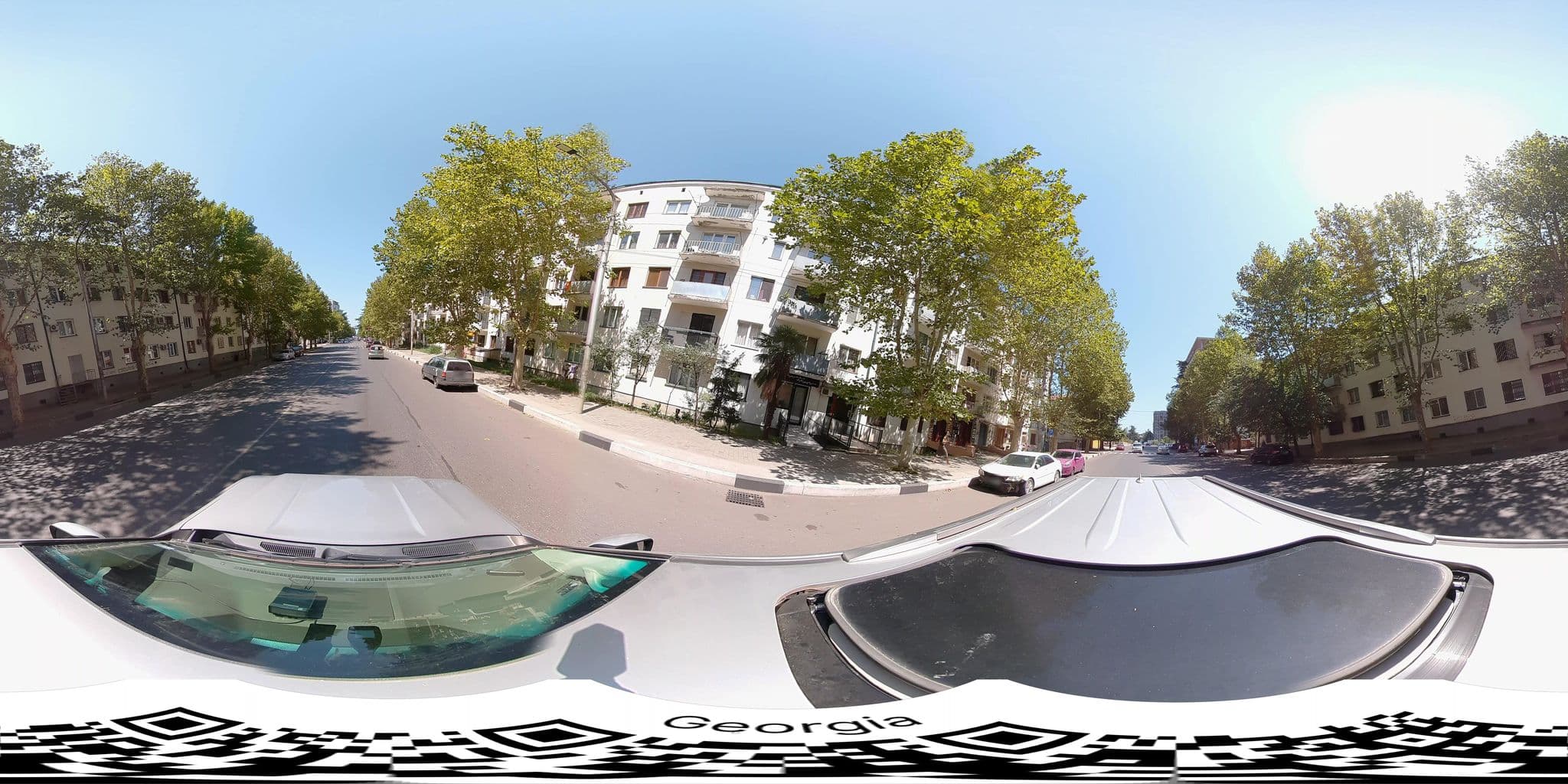 Street view near Hotel Sani, Kutaisi — © bumbeishvili (CC BY-SA · Mapillary)