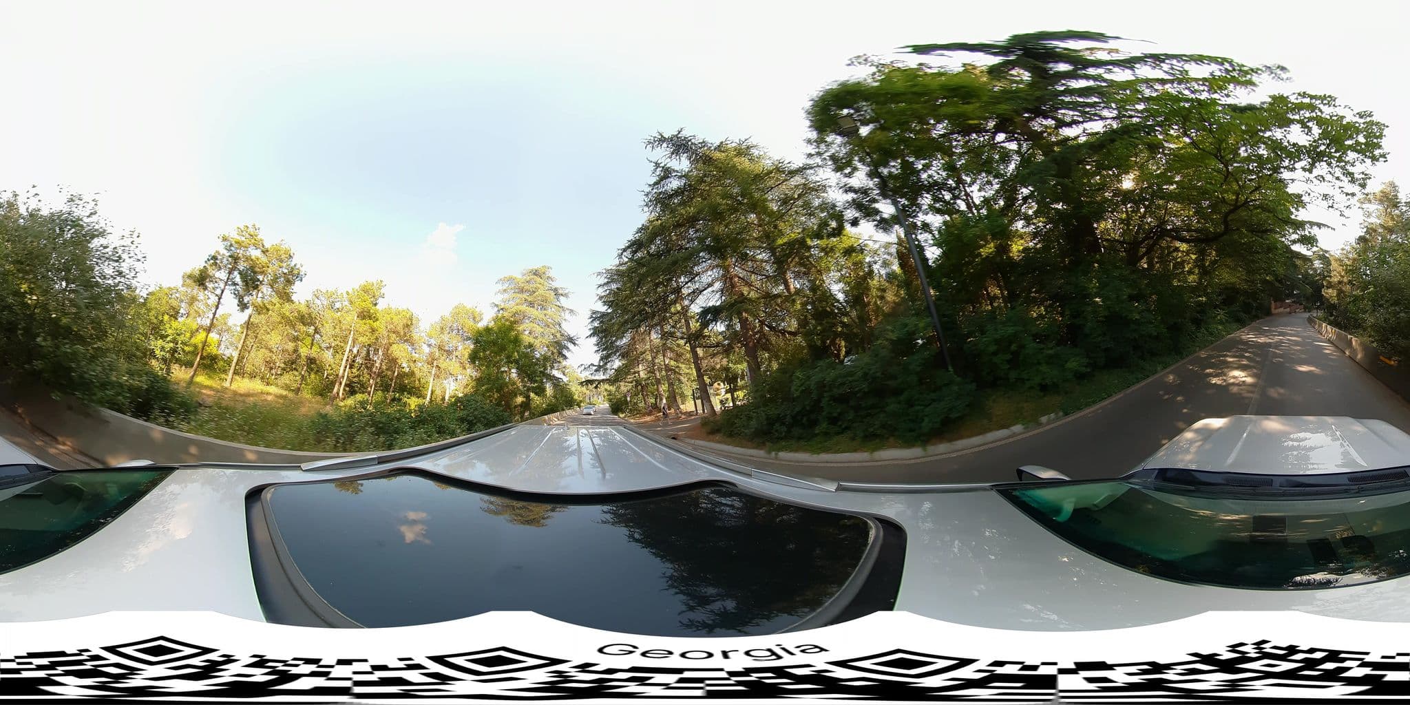 Street view near Muza Art Hotel, Okroq’ana — © bumbeishvili (CC BY-SA · Mapillary)
