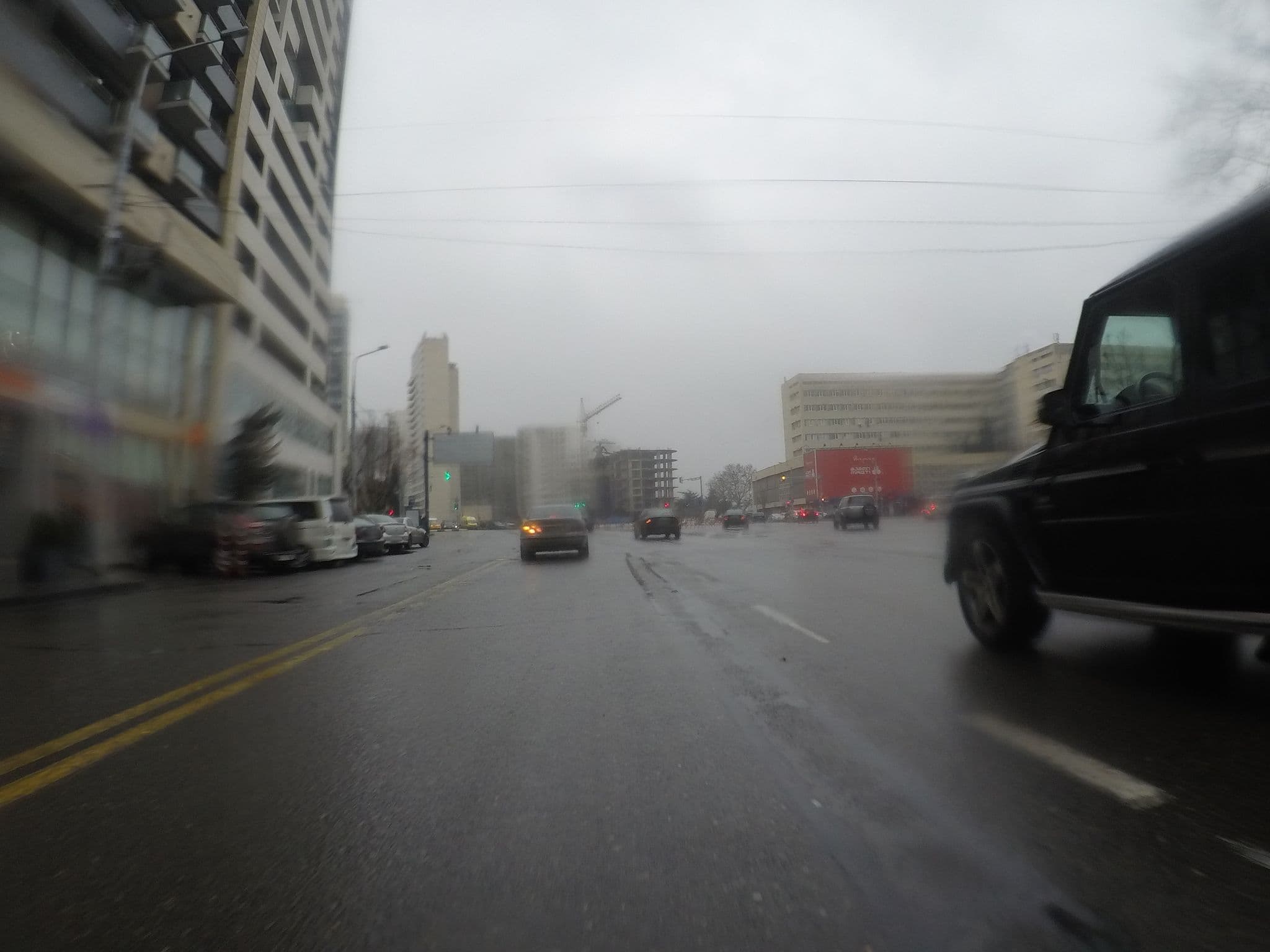 Street view near Ameri Plaza, Okroq’ana — © chrisbeddow (CC BY-SA · Mapillary)