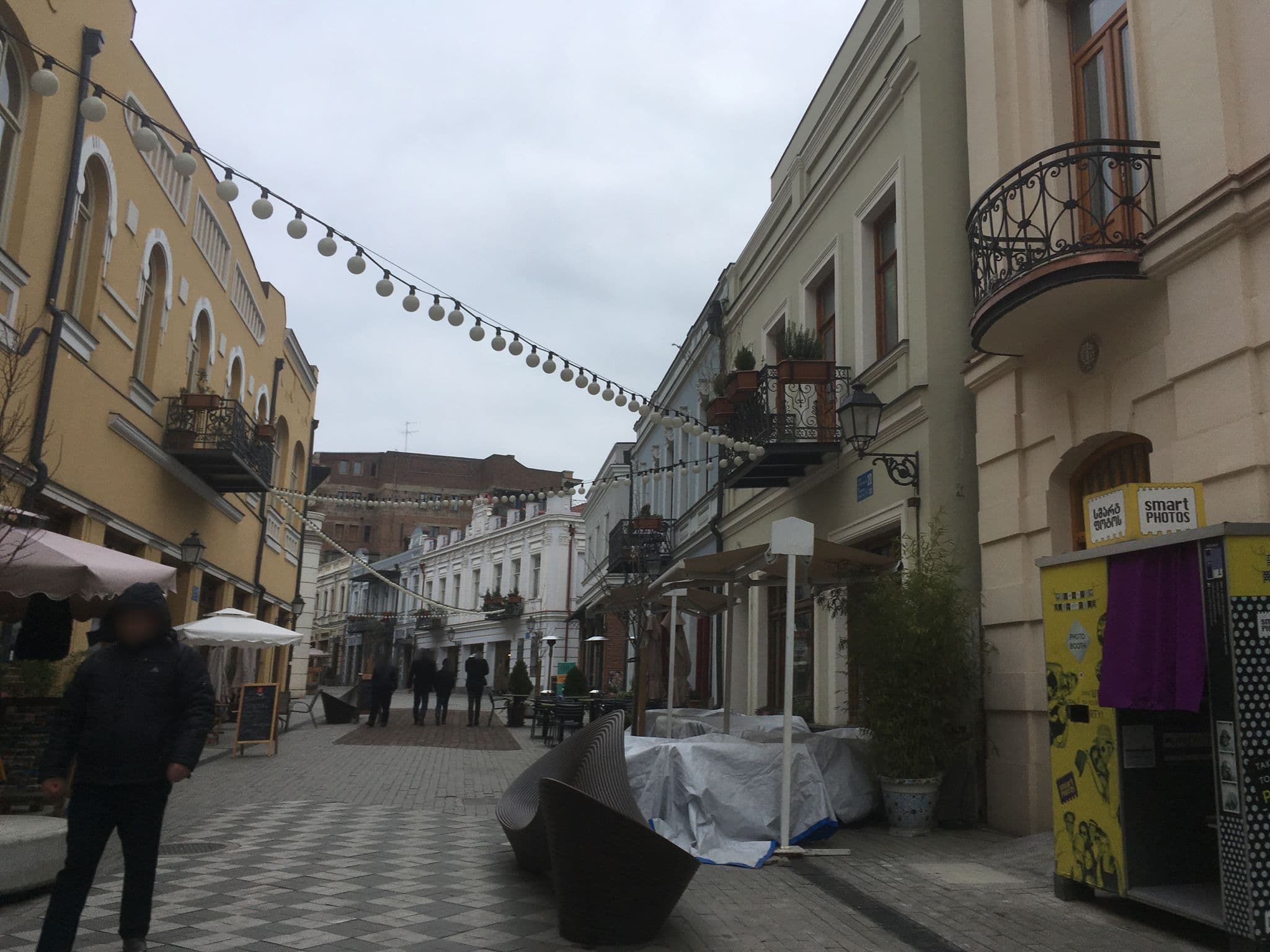Street view near Keti's House, Tbilisi — © chrisbeddow (CC BY-SA · Mapillary)