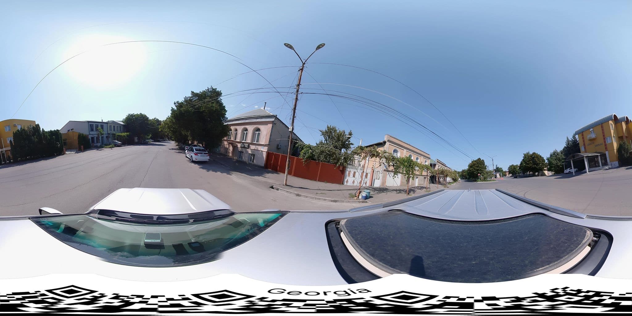Street view near Leader Restaurant, Gori — © bumbeishvili (CC BY-SA · Mapillary)