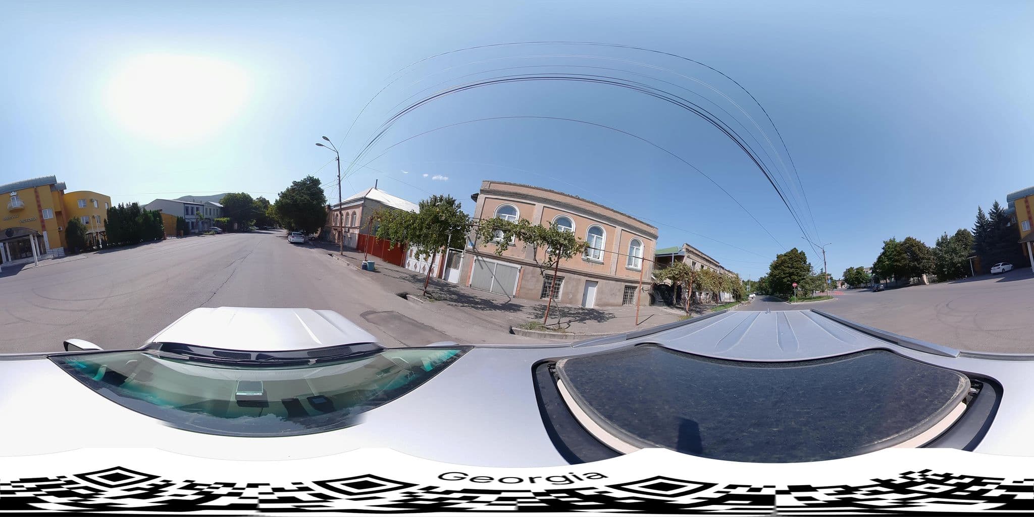 Street view near Hotel Victoria, Gori — © bumbeishvili (CC BY-SA · Mapillary)