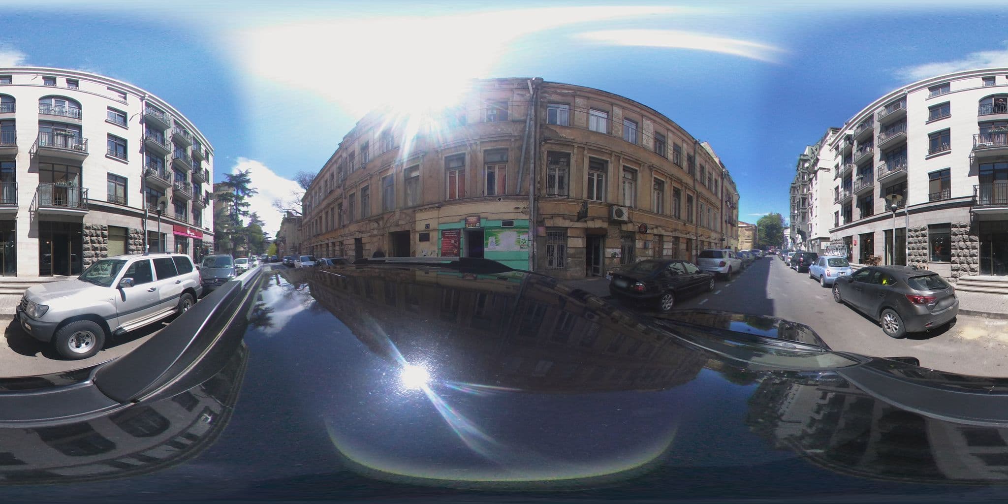 Street view near Le Petit, Okroq’ana — © chrisbeddow (CC BY-SA · Mapillary)