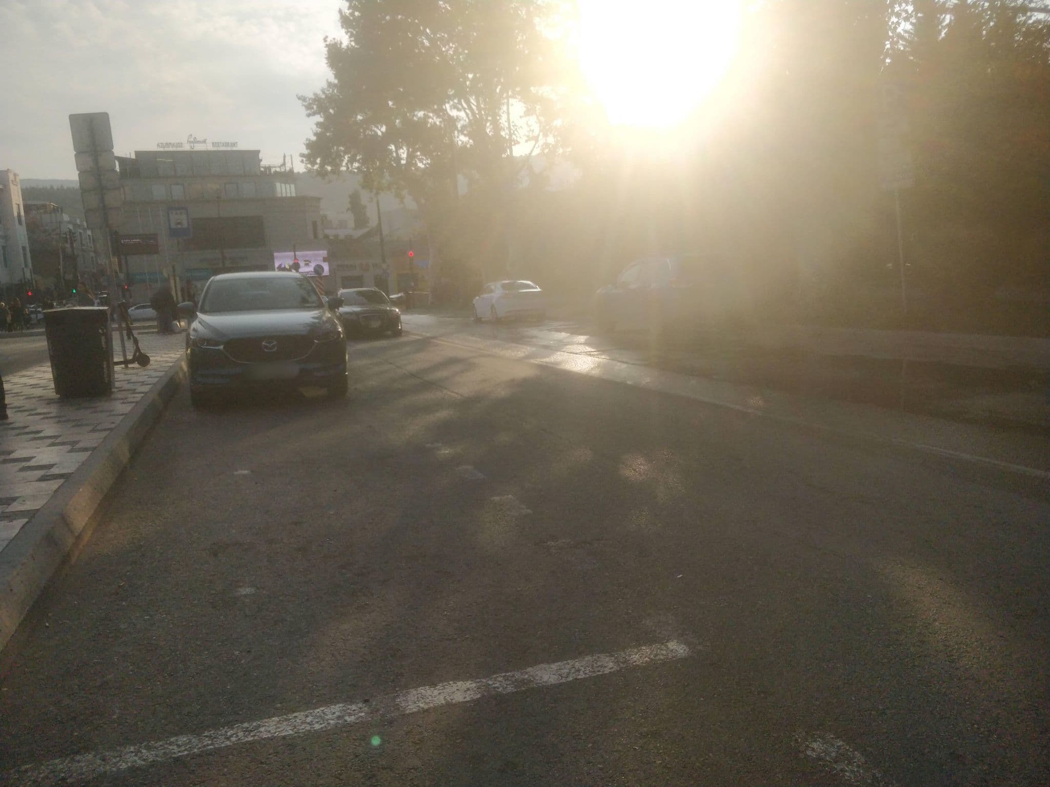Street view near Hotel Voyage, Tbilisi — © dav23r (CC BY-SA · Mapillary)