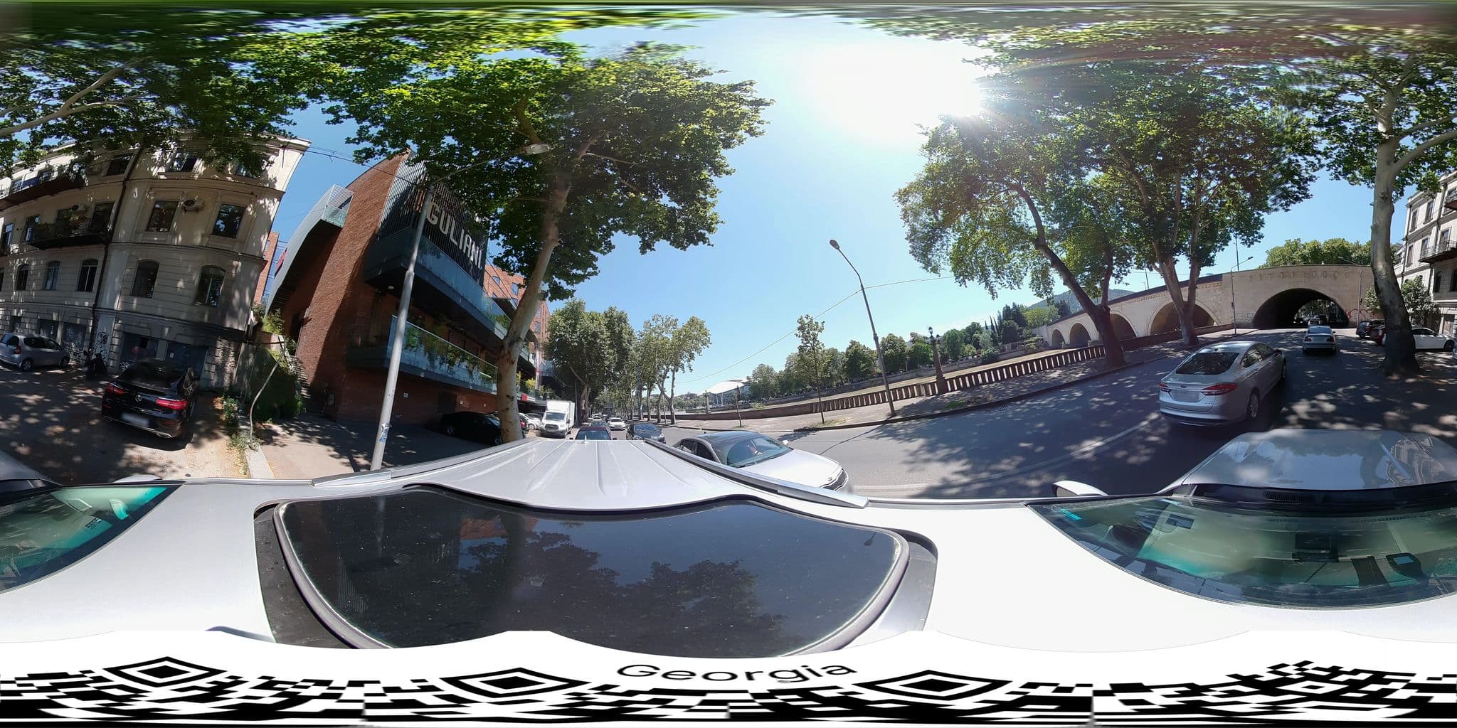 Street view near Just Inn Tbilisi Hotel, Tbilisi — © bumbeishvili (CC BY-SA · Mapillary)