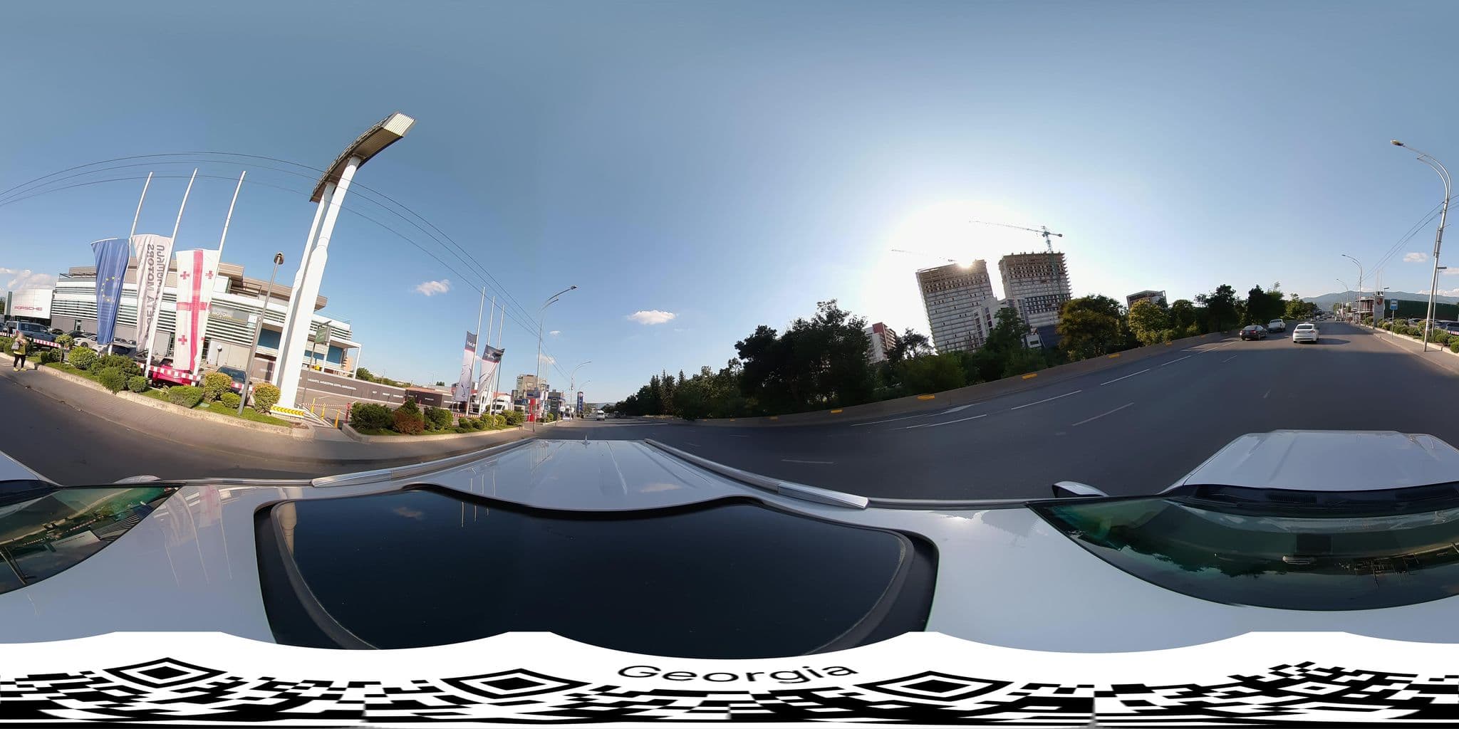 Street view near hotel patrioti, Dighomi — © bumbeishvili (CC BY-SA · Mapillary)