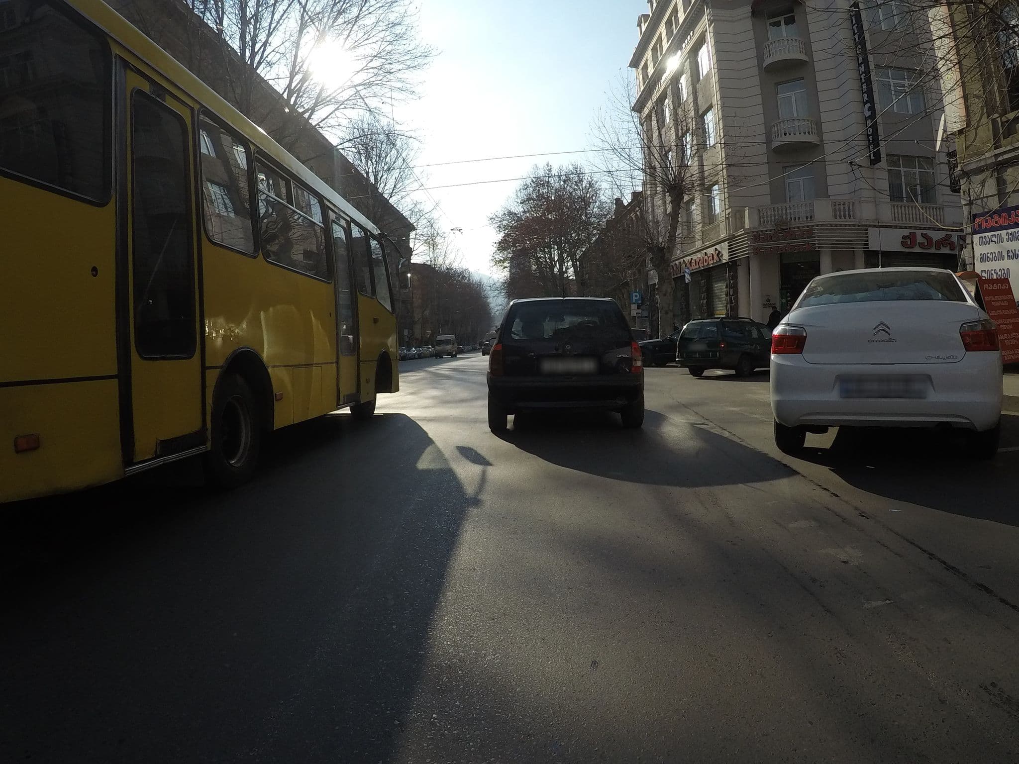 Street view near Tbılısı Chambers, Okroq’ana — © chrisbeddow (CC BY-SA · Mapillary)