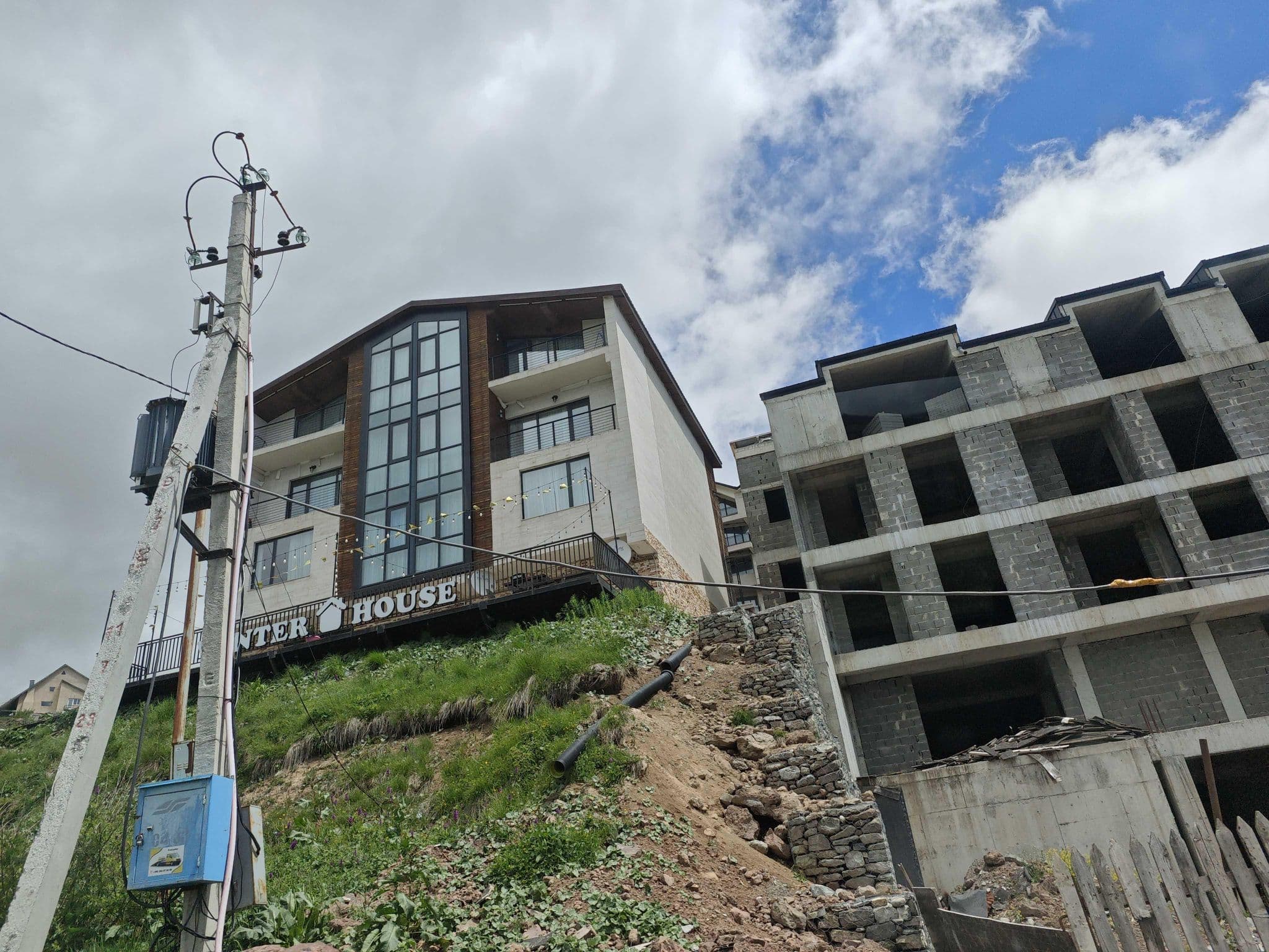 Street view near Winter House, Gudauri — © emptychild (CC BY-SA · Mapillary)