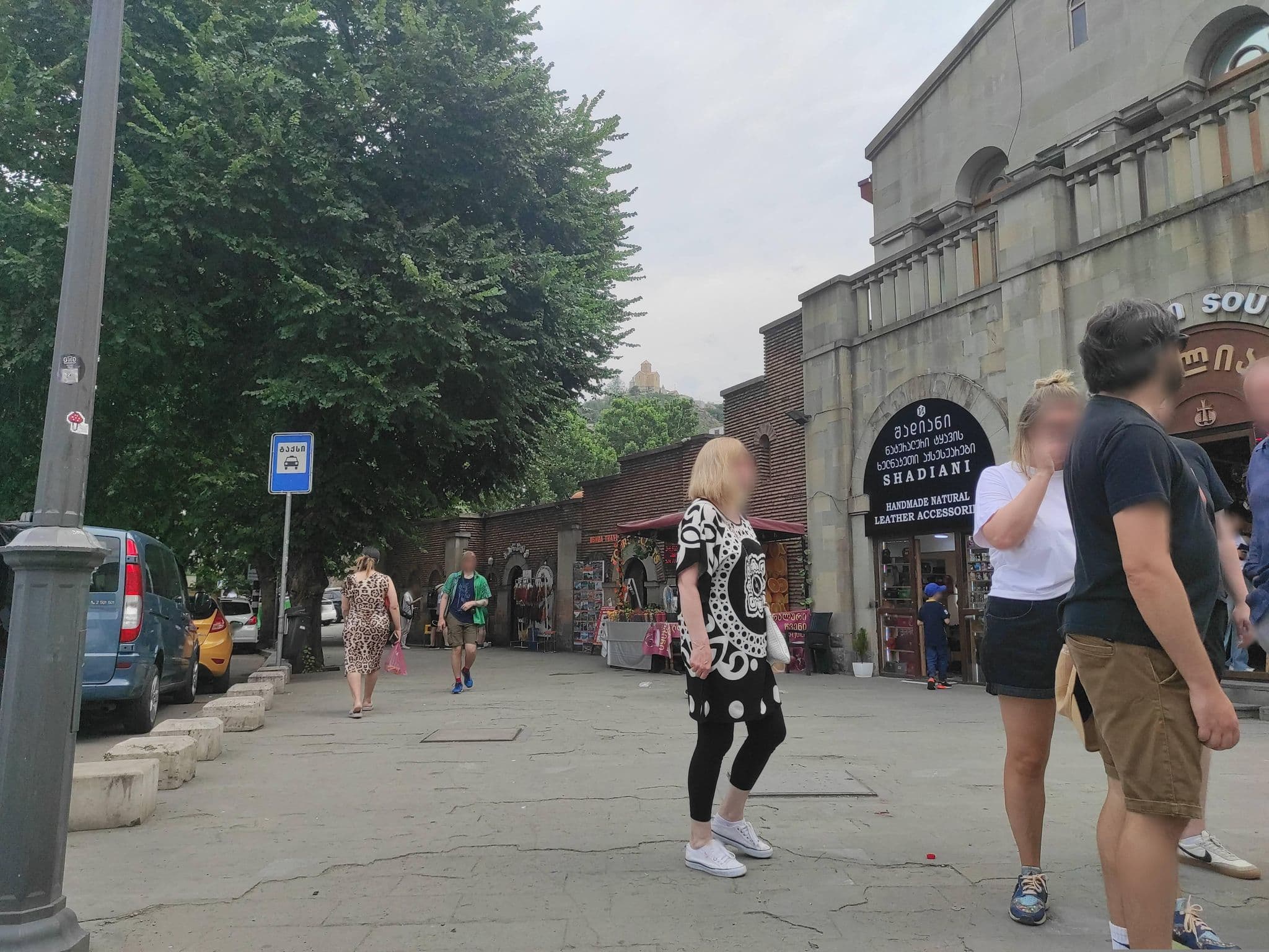 Street view near Hotel King Gorgasali, Tbilisi — © David_Osipov (CC BY-SA · Mapillary)