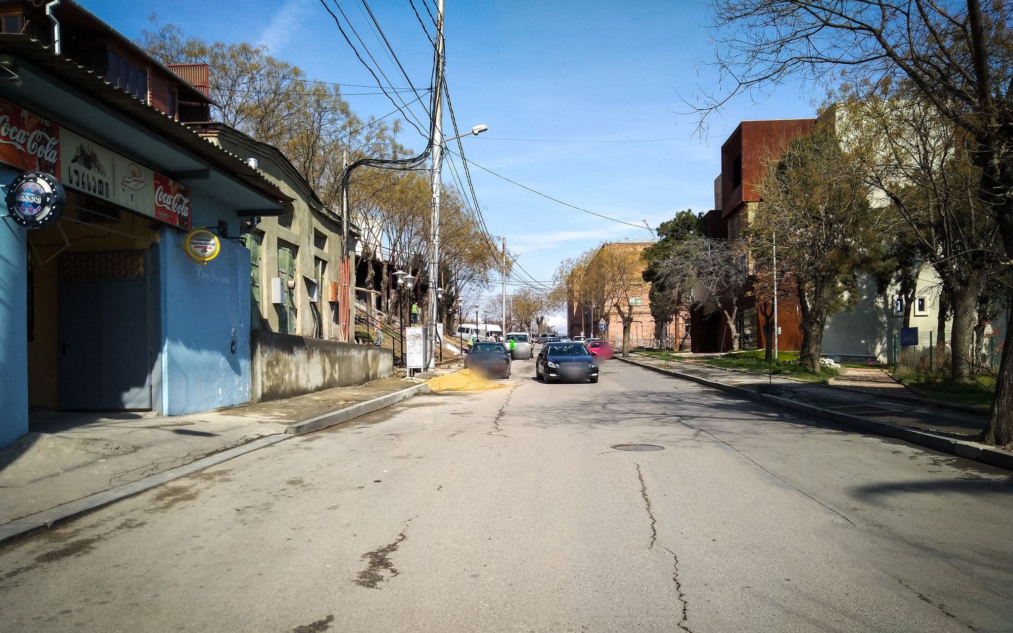 Street view near Piano Borracho, Tbilisi — © artguard (CC BY-SA · Mapillary)