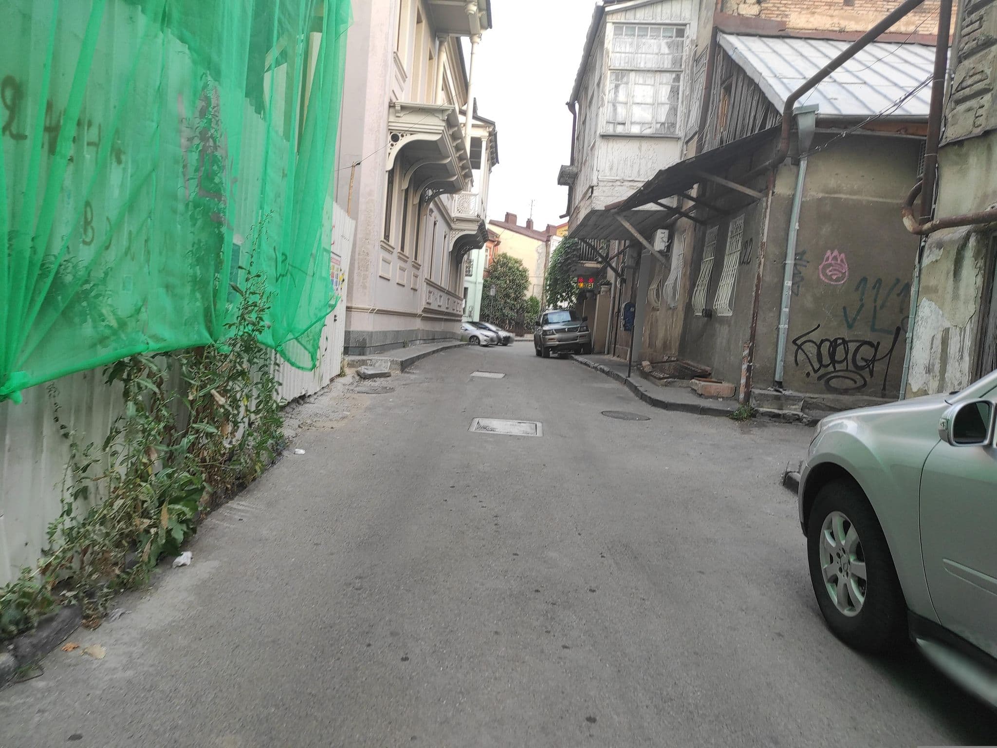 Street view near Hotel Konka, Tbilisi — © David_Osipov (CC BY-SA · Mapillary)