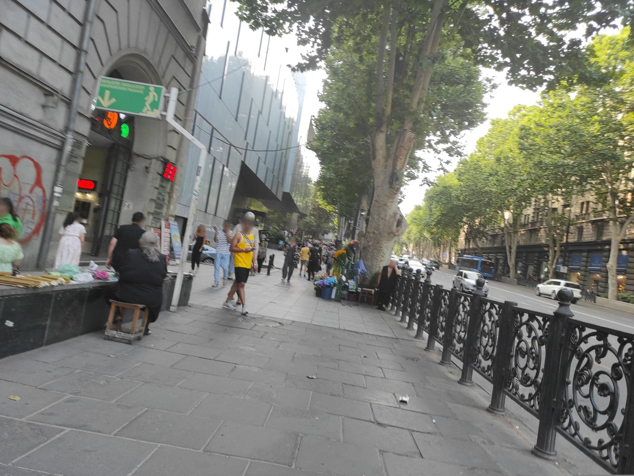 Street view near Badagoni Boutique Hotel Rustaveli, Okroq’ana — © David_Osipov (CC BY-SA · Mapillary)