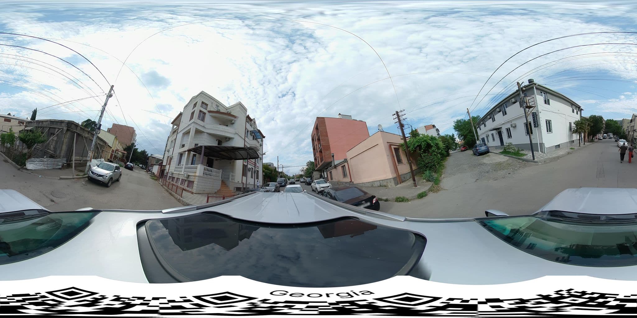Street view near Silk Road, Tbilisi — © bumbeishvili (CC BY-SA · Mapillary)