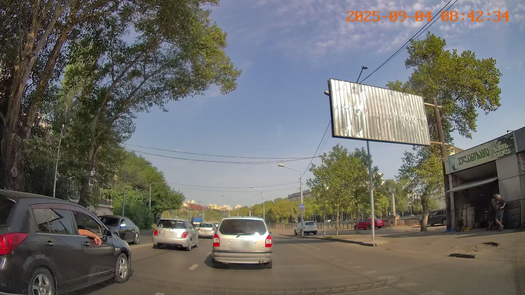Street view near Hotel Mtskheta Sanapiro, Okroq’ana — © bdgwl (CC BY-SA · Mapillary)