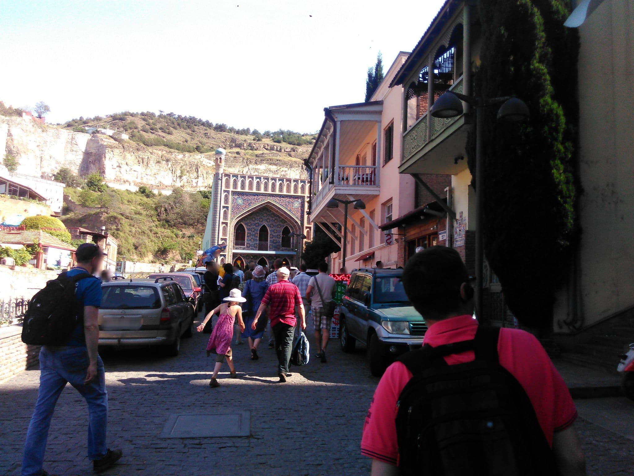 Street view near pheasant's house, Tbilisi — © wowik (CC BY-SA · Mapillary)