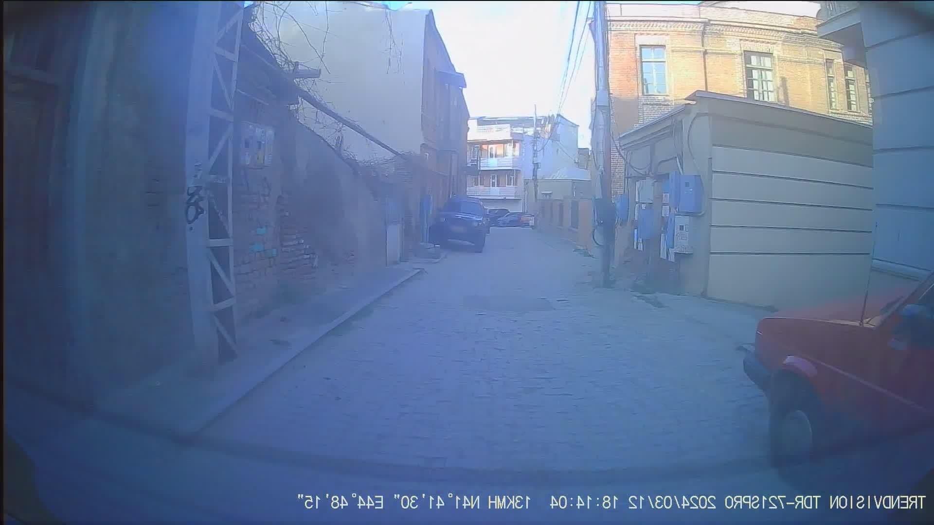 Street view near Hotel Sharden Town, Tbilisi — © noktoborus (CC BY-SA · Mapillary)
