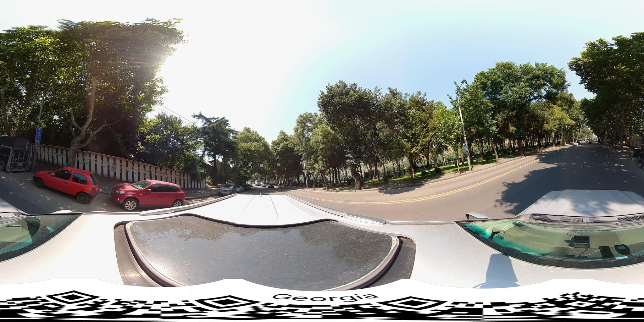 Street view near Margot Old Town, Tbilisi — © bumbeishvili (CC BY-SA · Mapillary)