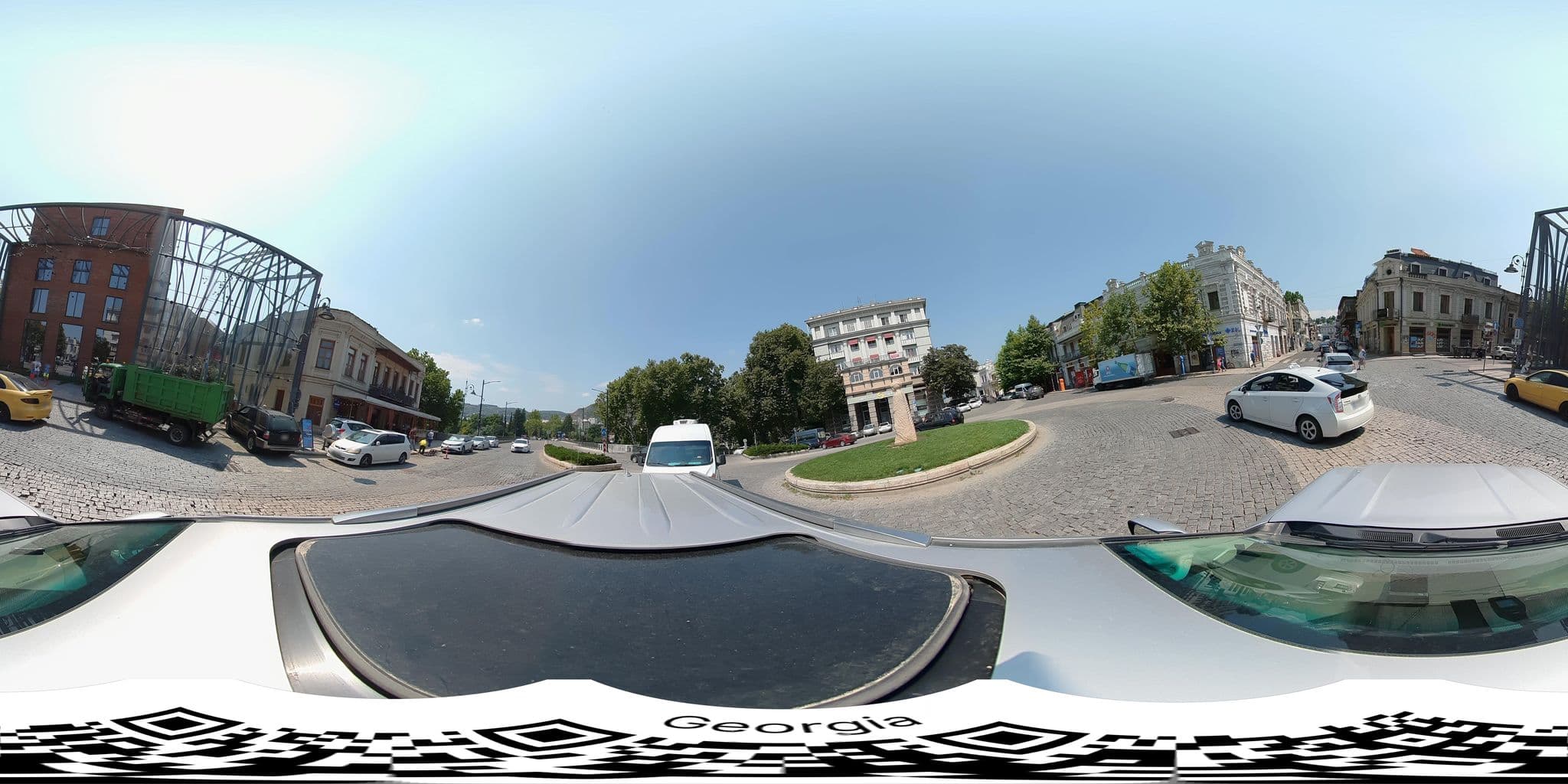 Street view near Moxy Tbilisi, Tbilisi — © bumbeishvili (CC BY-SA · Mapillary)