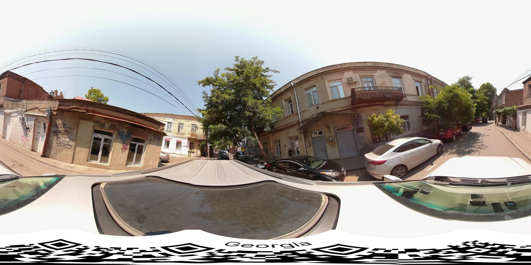 Street view near Window Hostel Tbilisi, Tbilisi — © bumbeishvili (CC BY-SA · Mapillary)