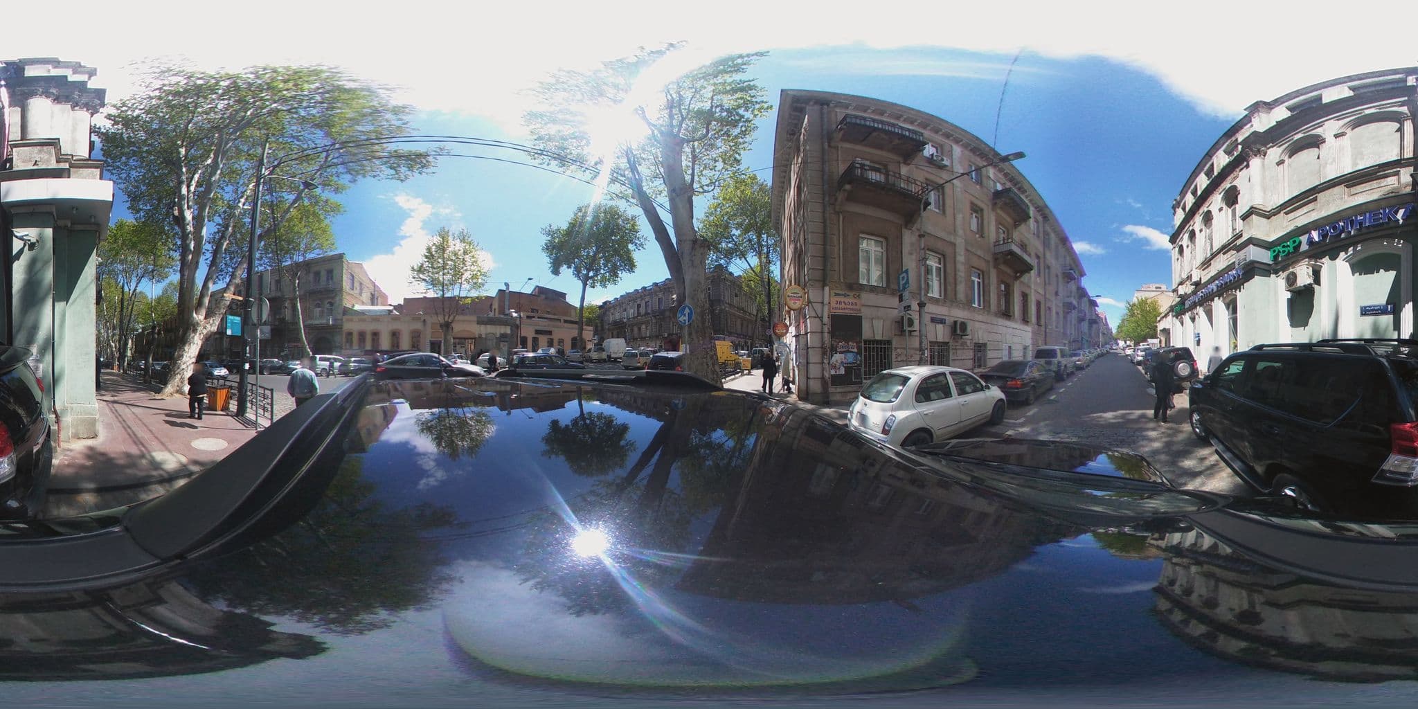Street view near Home#12, Okroq’ana — © chrisbeddow (CC BY-SA · Mapillary)
