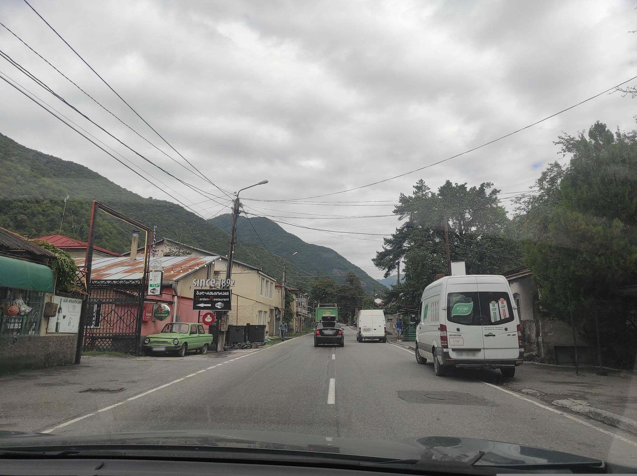 Street view near Garden Hotel, Pasanauri — © David_Osipov (CC BY-SA · Mapillary)